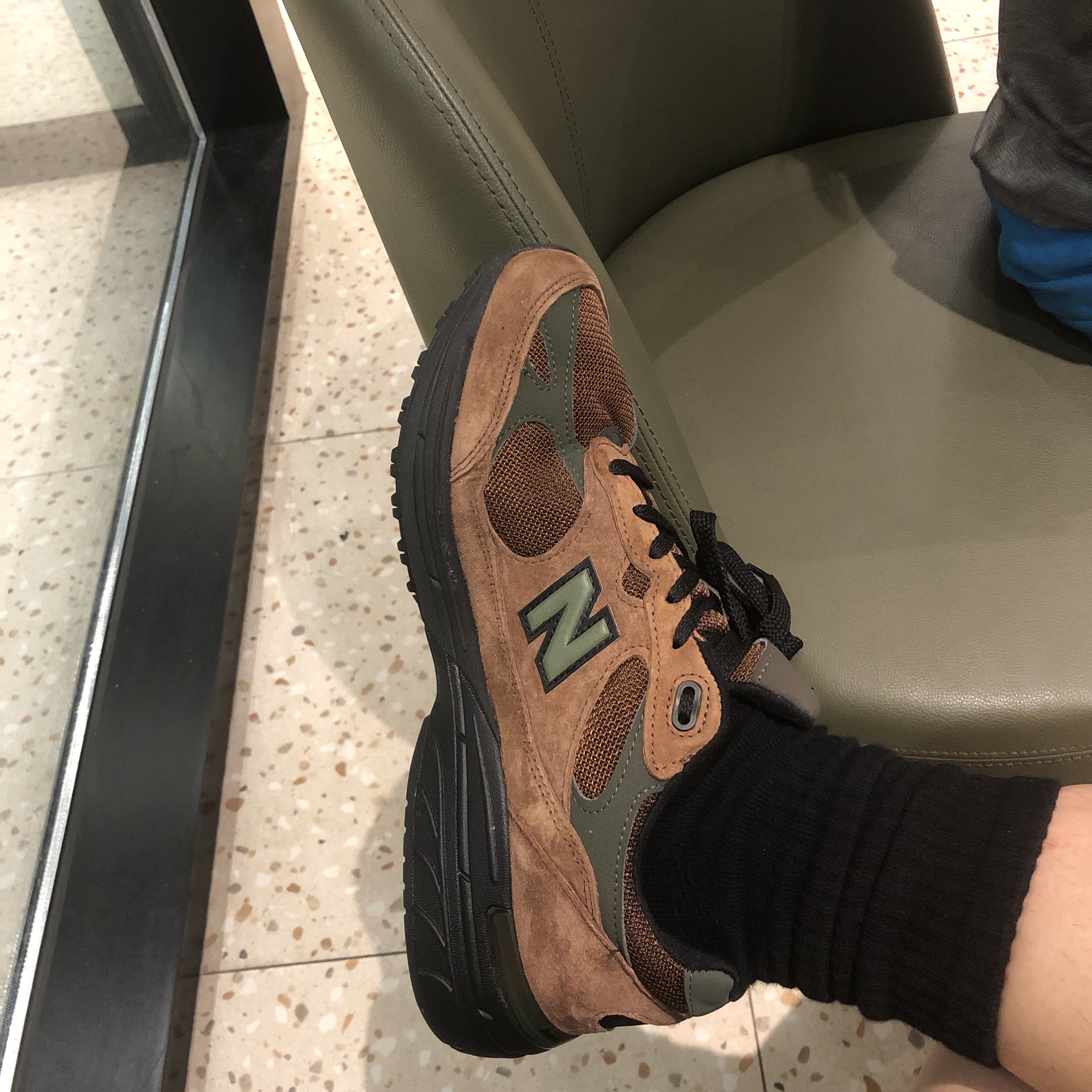 New Balance x Aime Leon Dore 993 Made in USA Brown 착용 스타일
