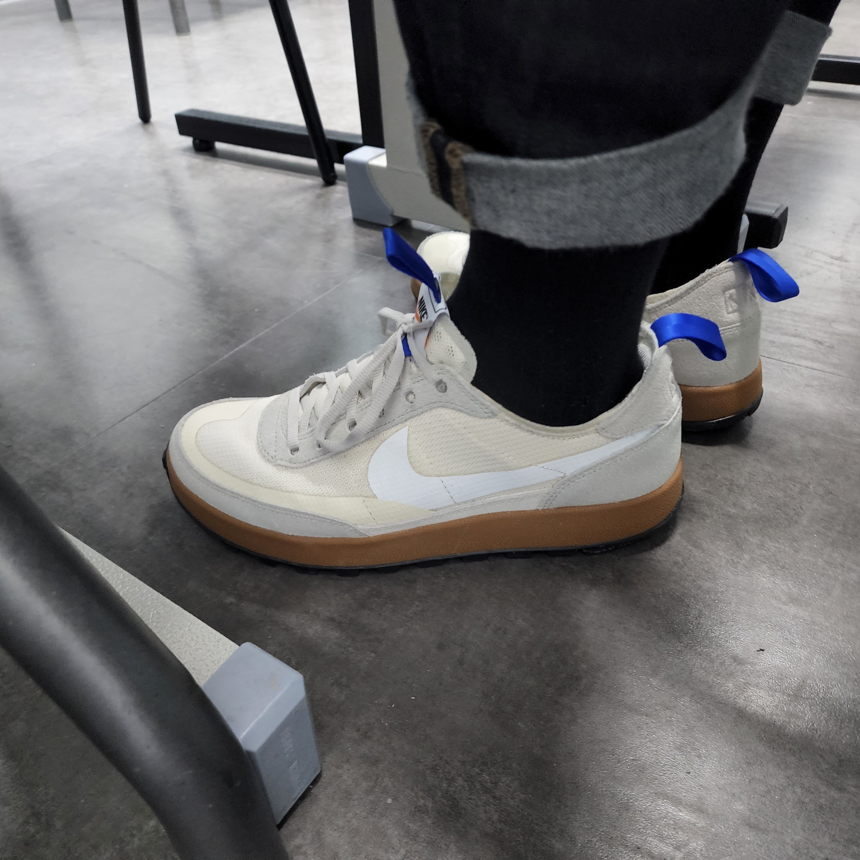 Nike x Tom Sachs General Purpose Shoe Light Cream 착용 스타일
