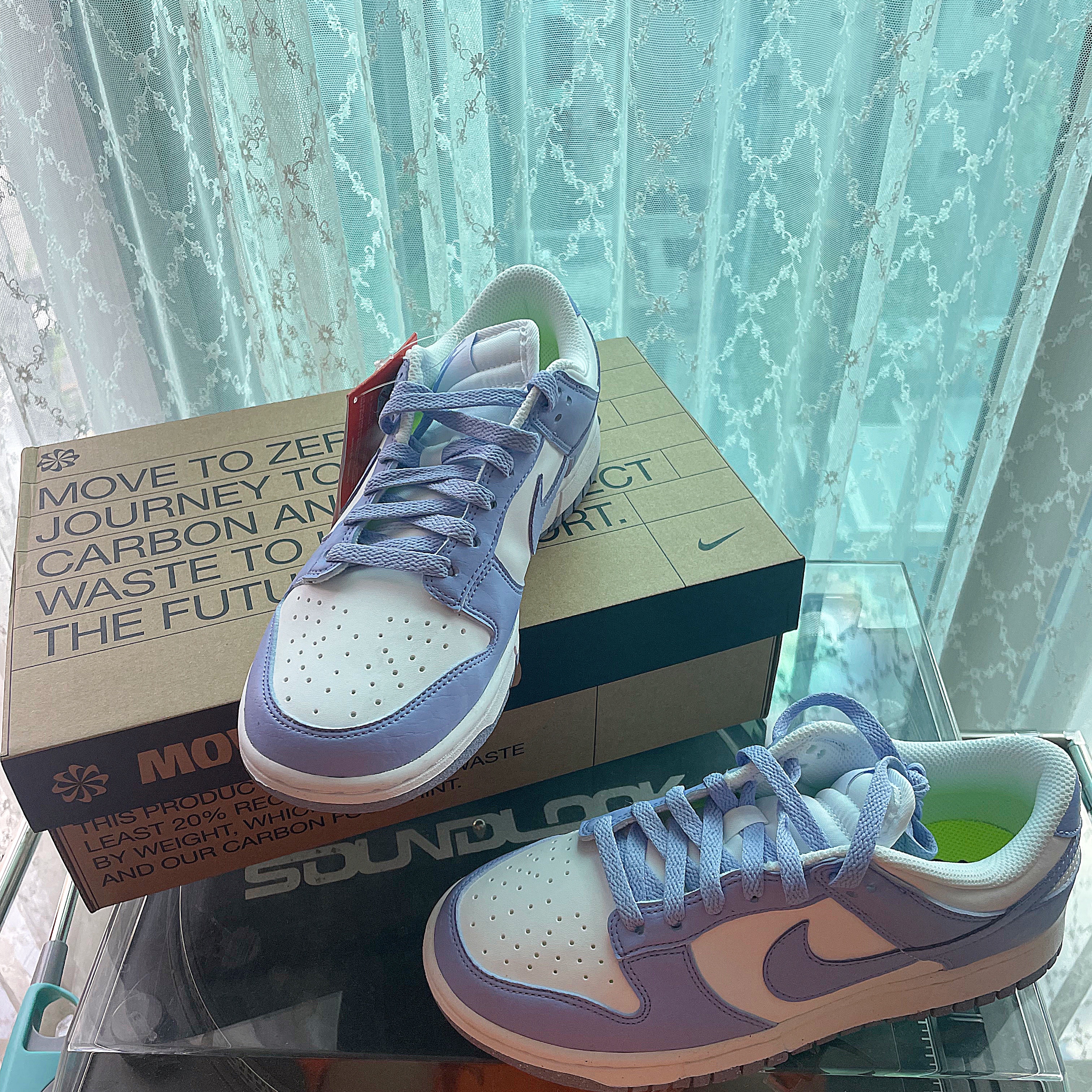 (W) Nike Dunk Low Next Nature Lilac 착용 스타일