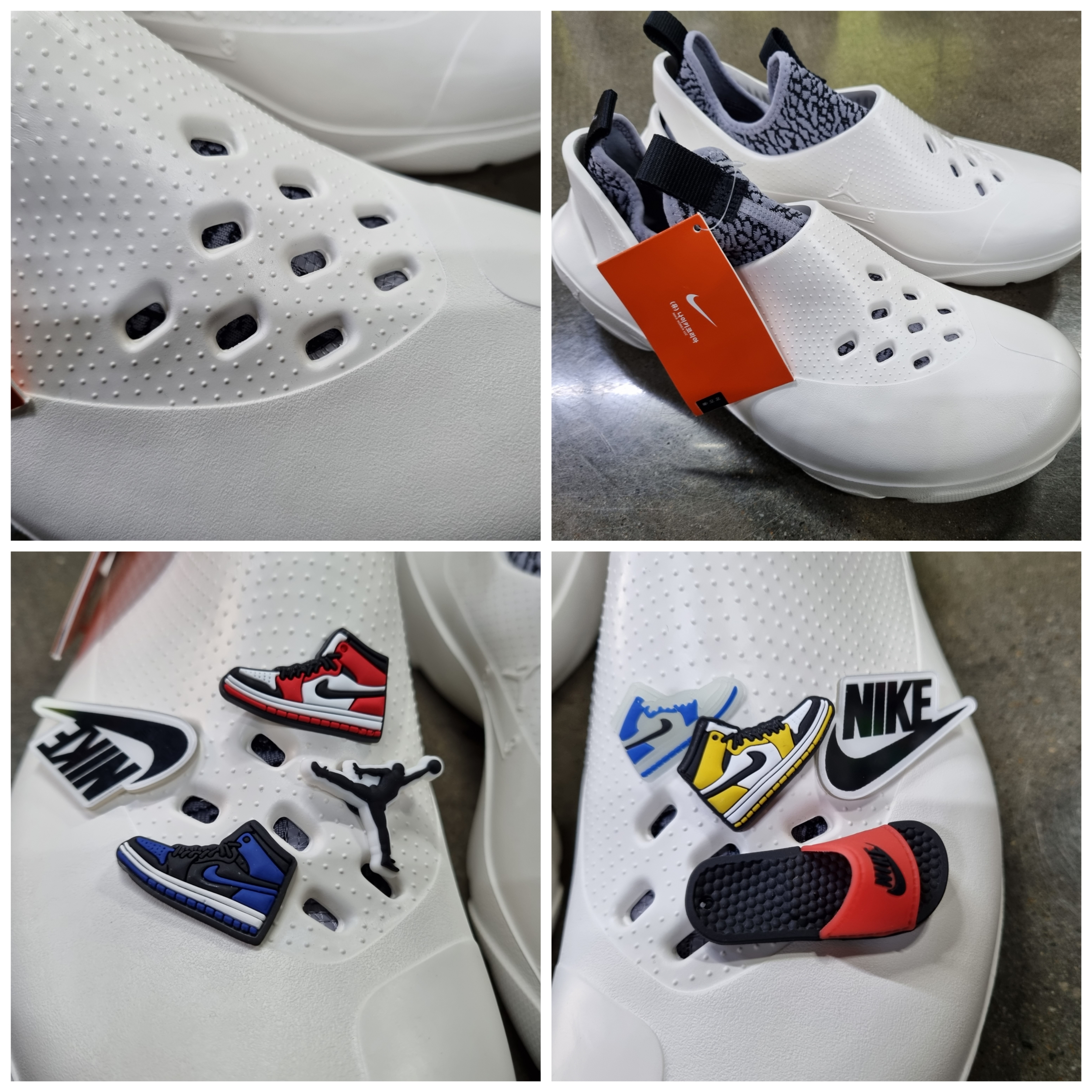 Jordan System .23 Sail and Cement Grey 착용 스타일 - 3