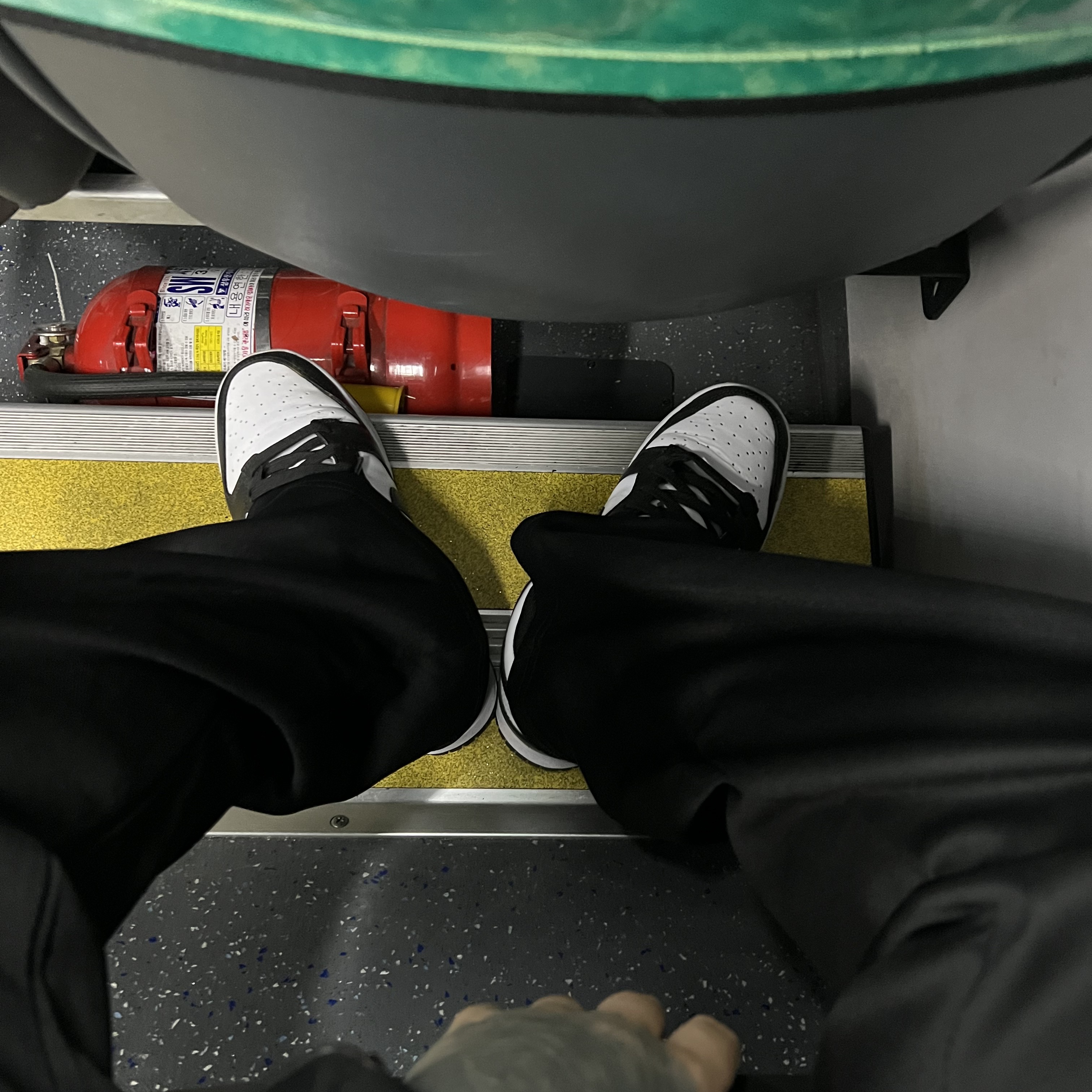 Nike Dunk Low Retro Black 착용 스타일