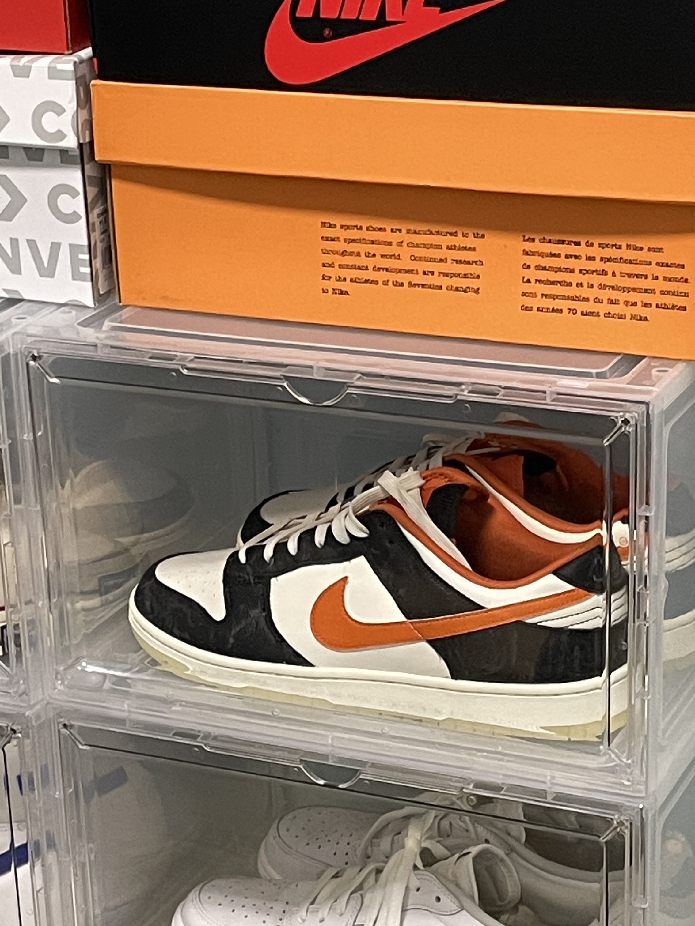 Nike Dunk Low Retro PRM Halloween, (GS) Nike Dunk Low PRM Halloween 착용 스타일 - 1