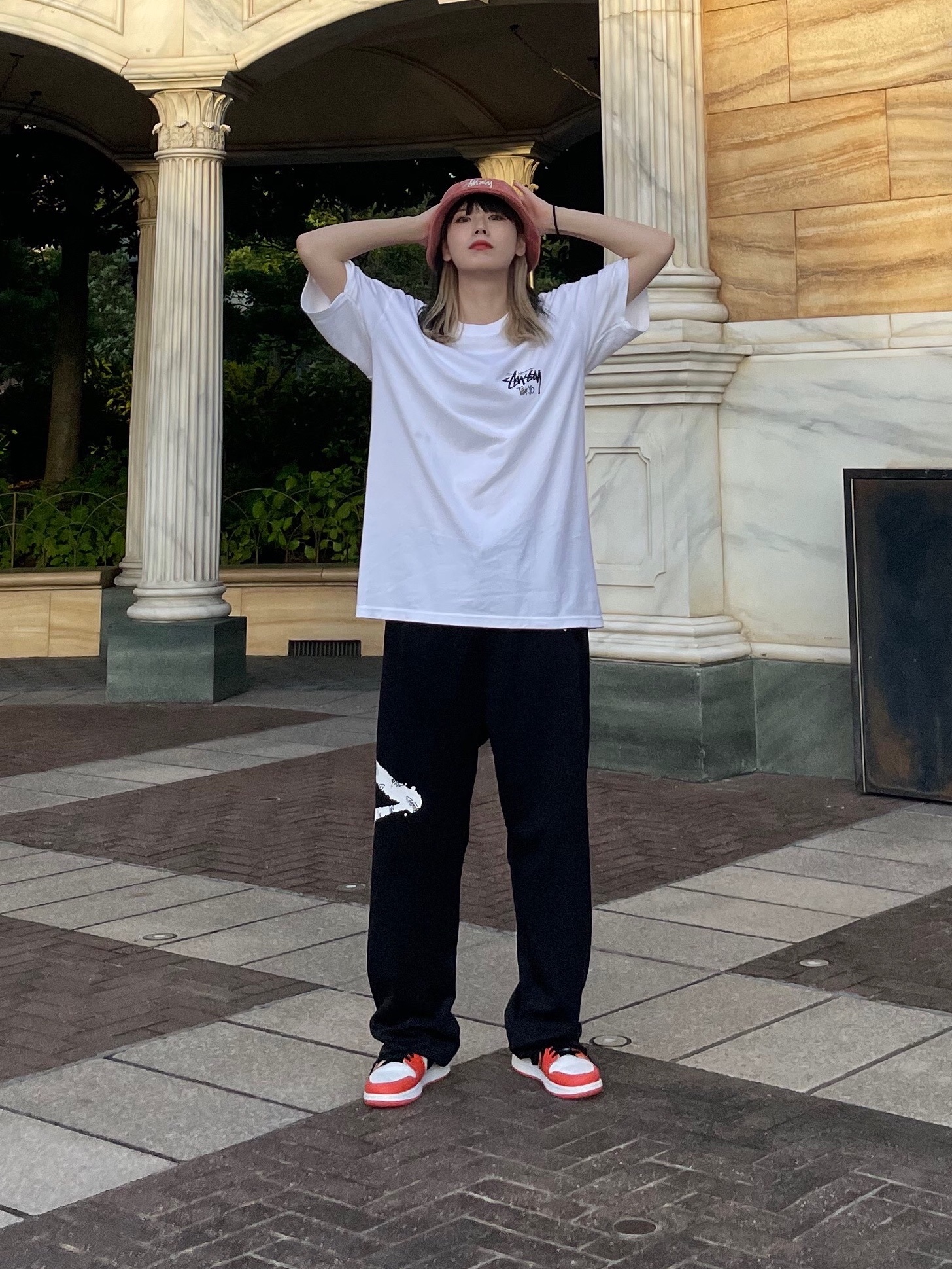 Jordan 1 Low OG Starfish, (W) Jordan 1 Low OG Starfish 착용 스타일 - 1
