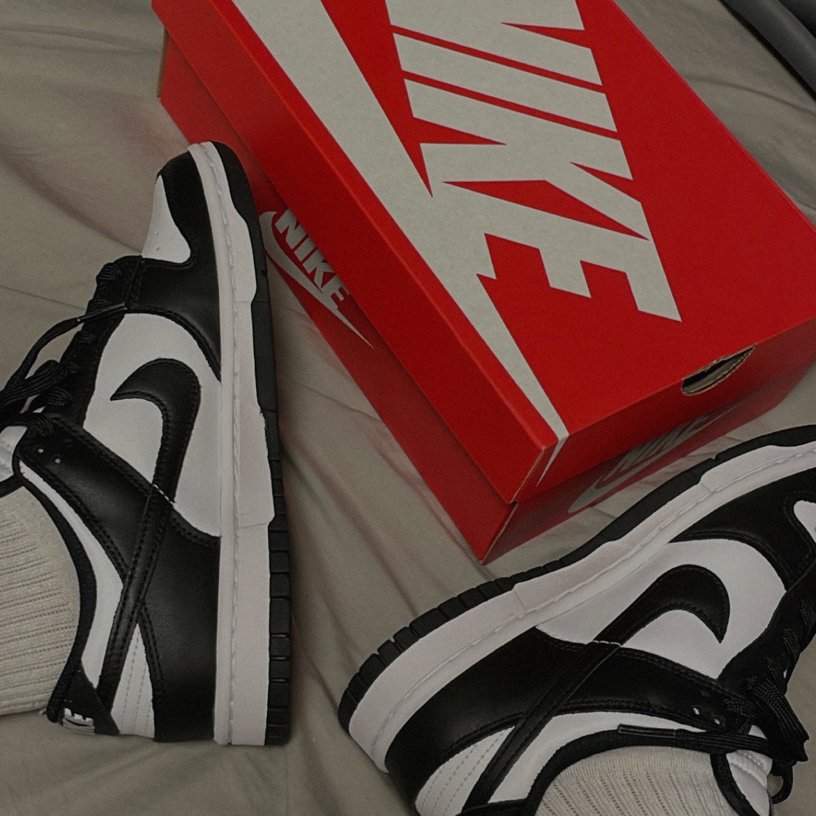 Nike Dunk Low Retro Black, (W) Nike Dunk Low Black 착용 스타일