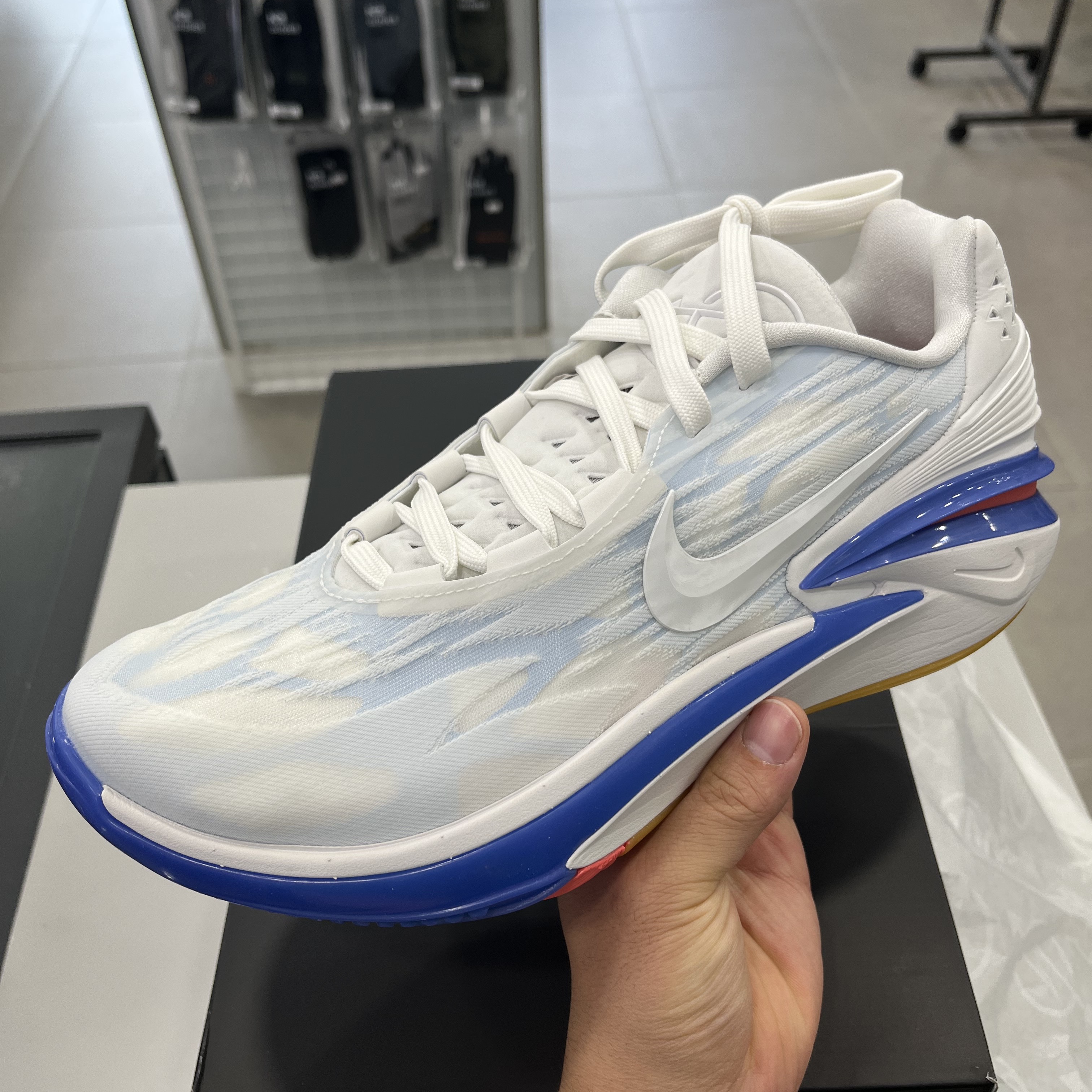 Nike Air Zoom GT Cut 2 Summit White 착용 스타일 - 1