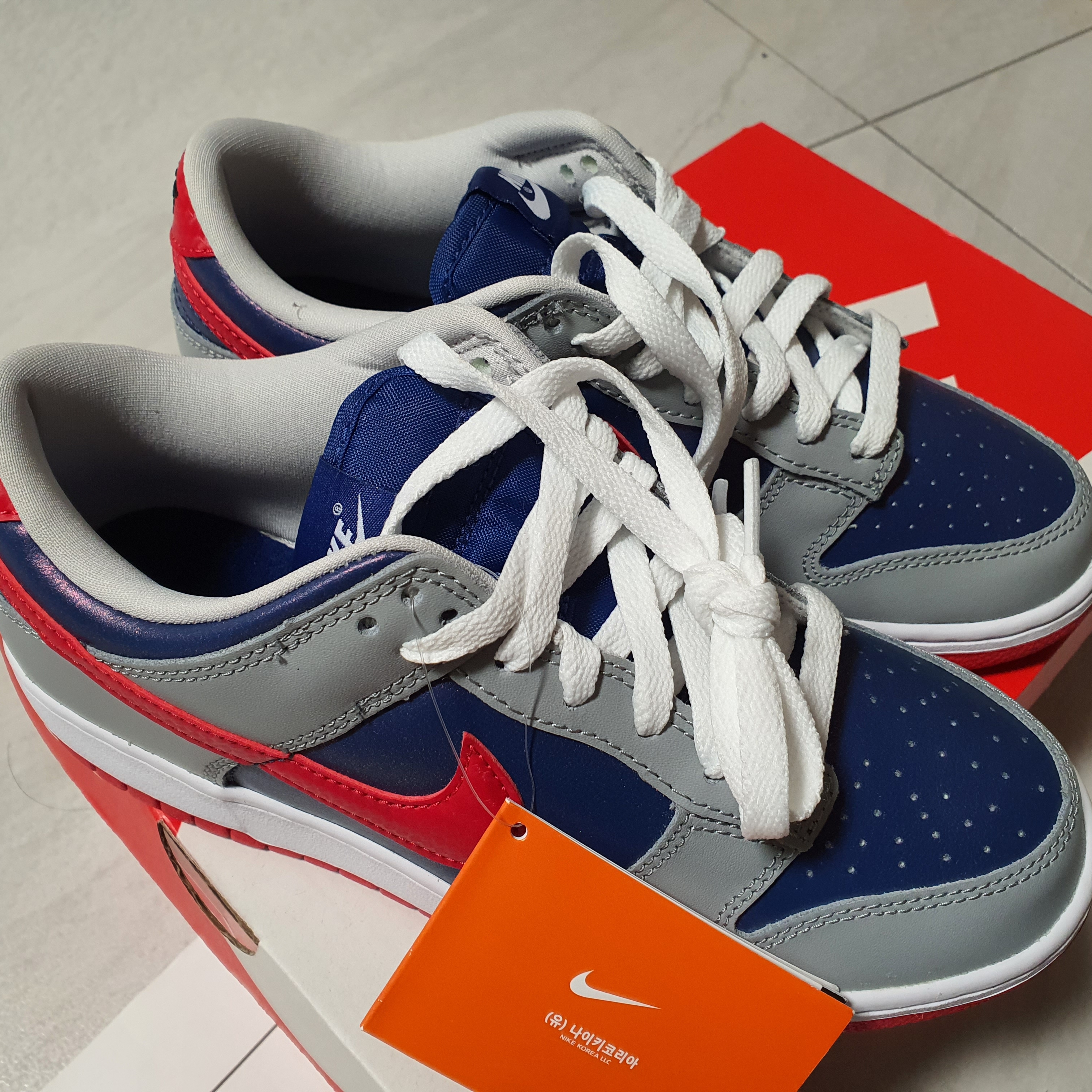 Nike Dunk Low SP Samba 2020 착용 스타일