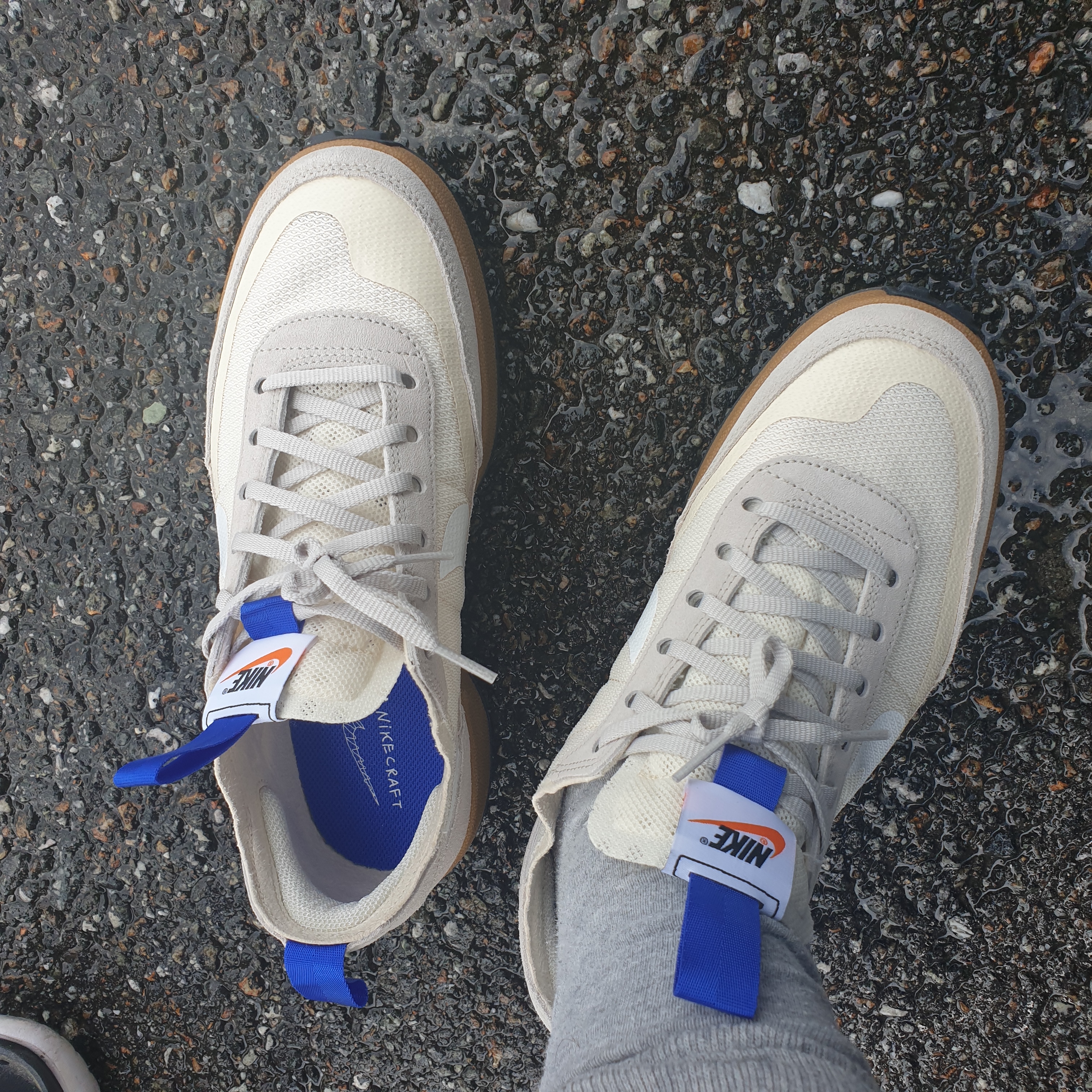Nike x Tom Sachs General Purpose Shoe Light Cream 착용 스타일
