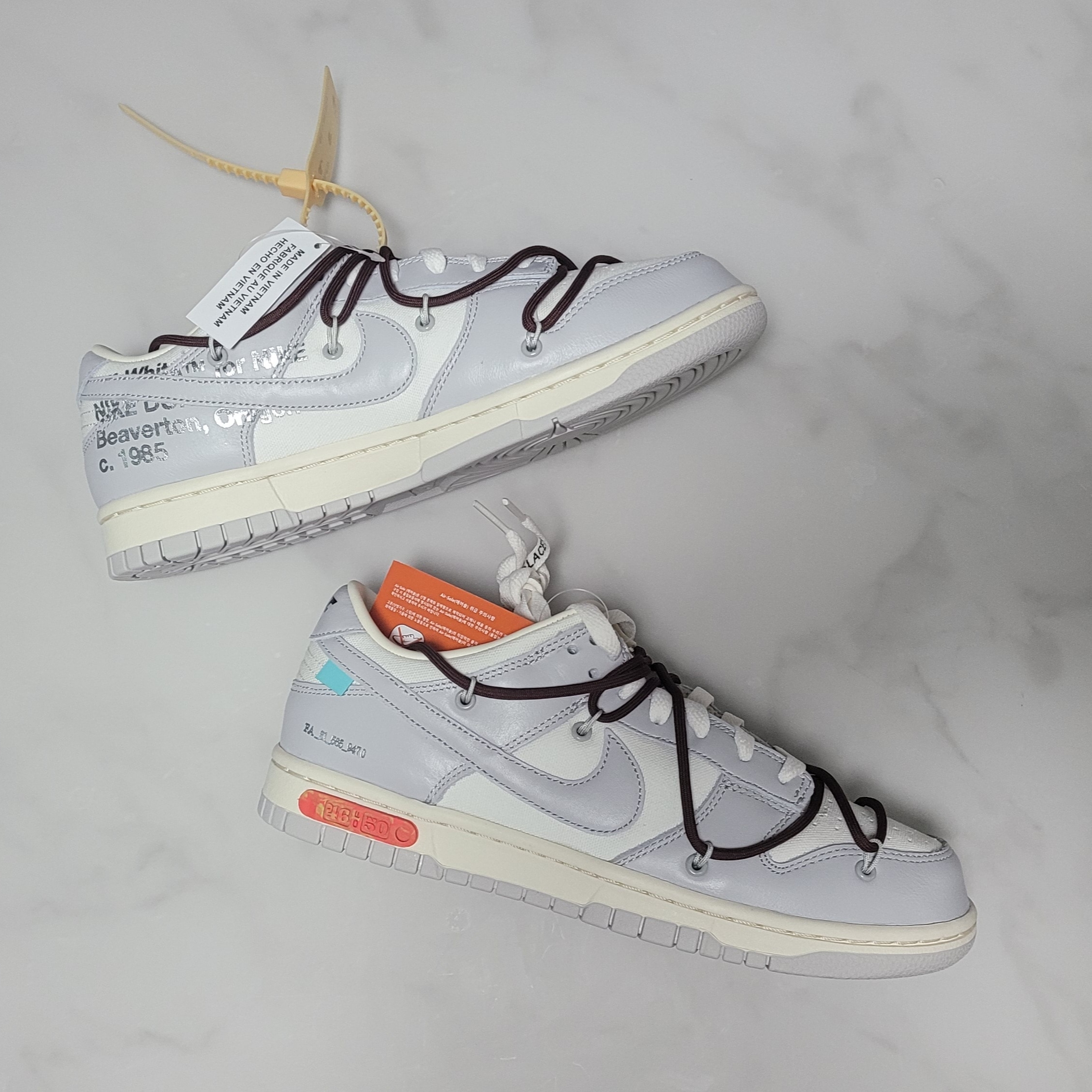 Nike x Off-White Dunk Low The 50 - Lot 46 착용 스타일