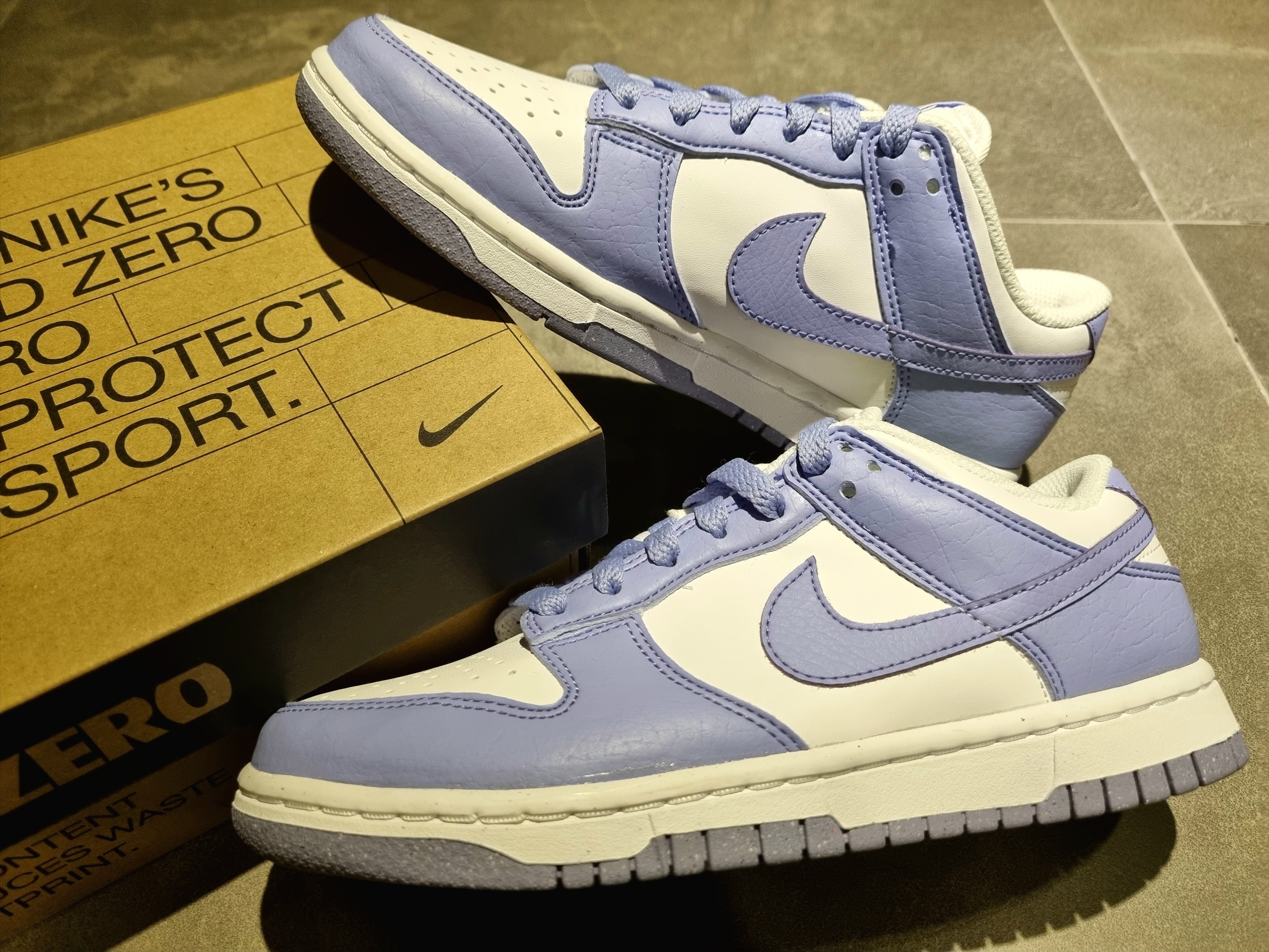 (W) Nike Dunk Low Next Nature Lilac 착용 스타일 - 4