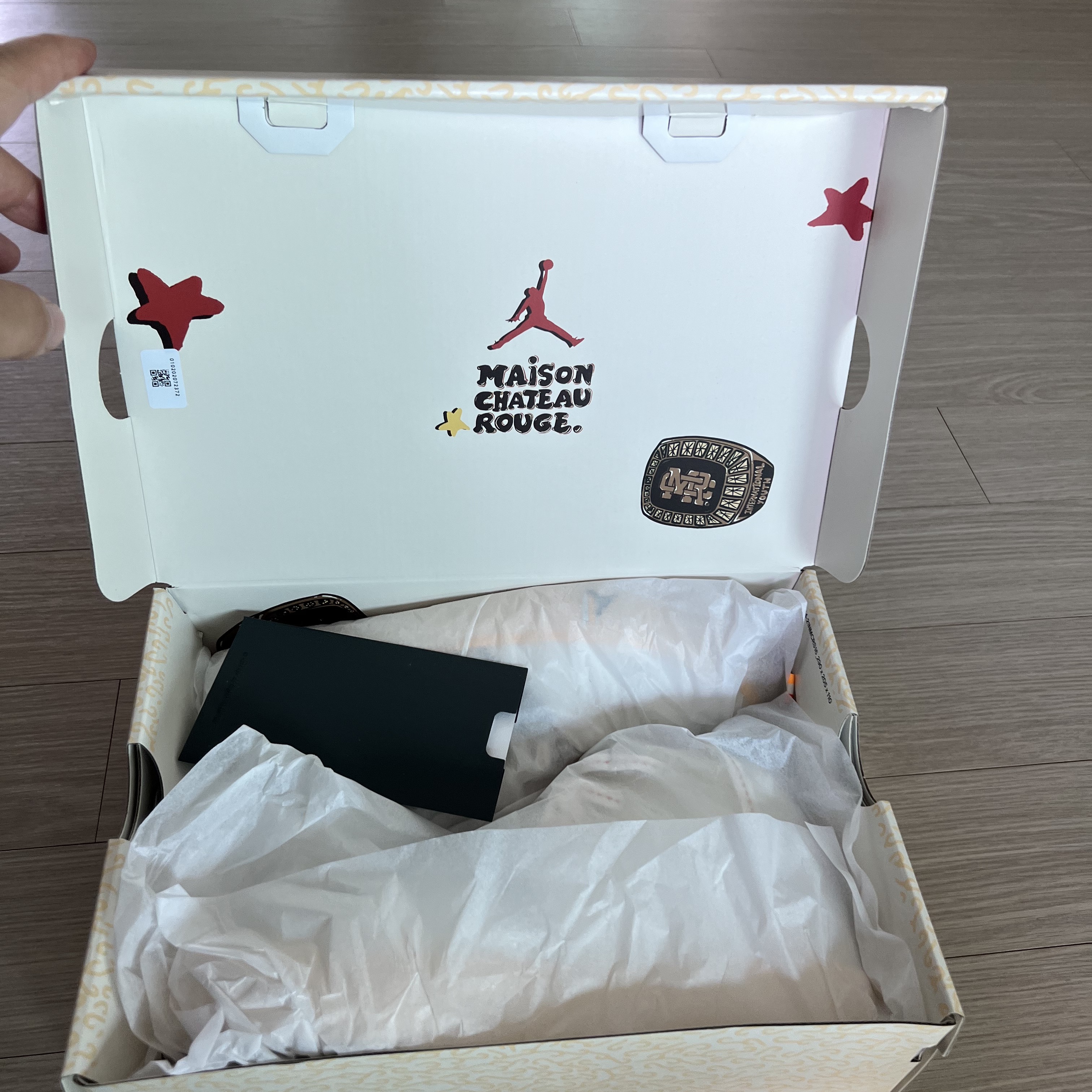 Jordan Series x Maison Chateau Rouge Mid SP Sail 착용 스타일 - 5