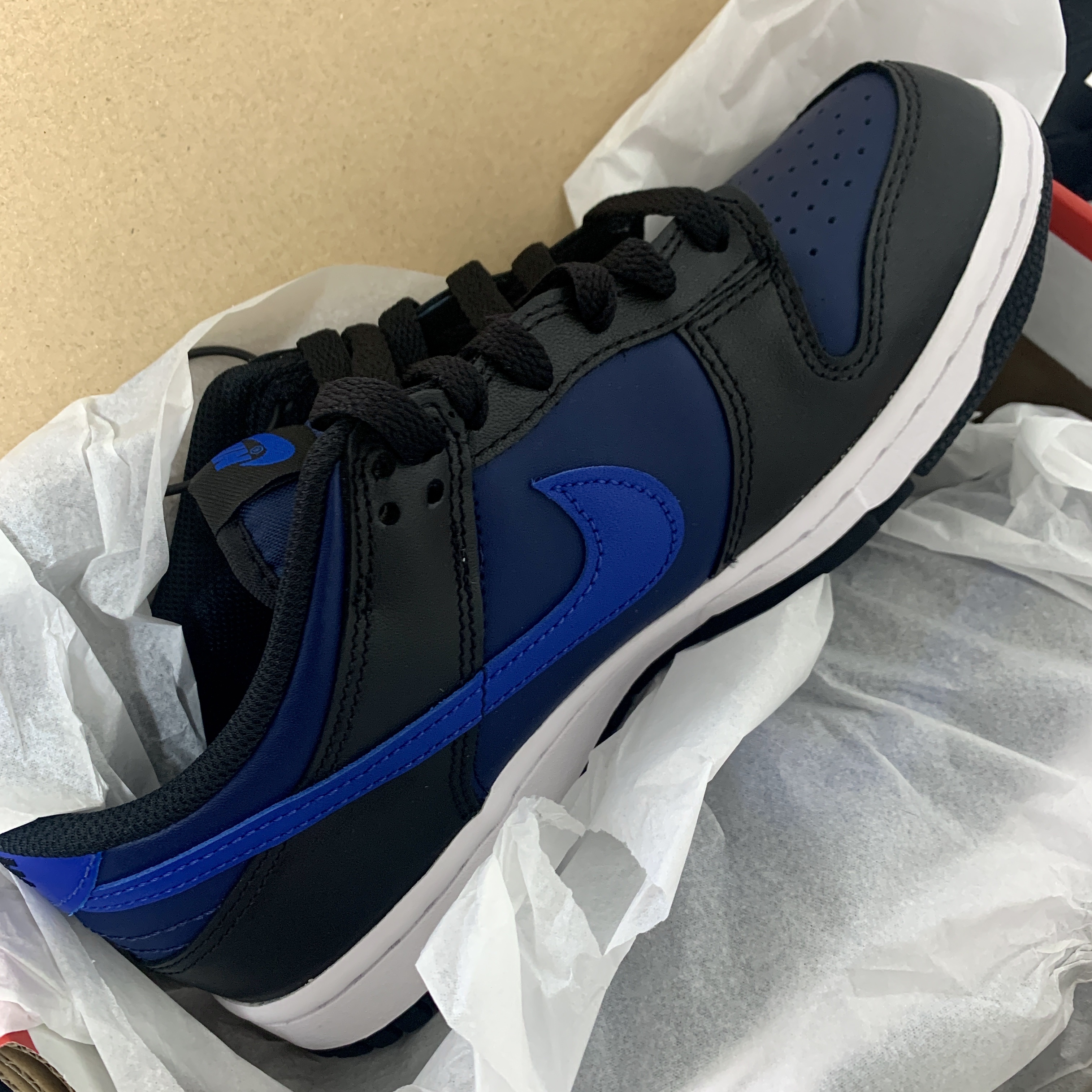 (GS) Nike Dunk Low Midnight Navy 착용 스타일