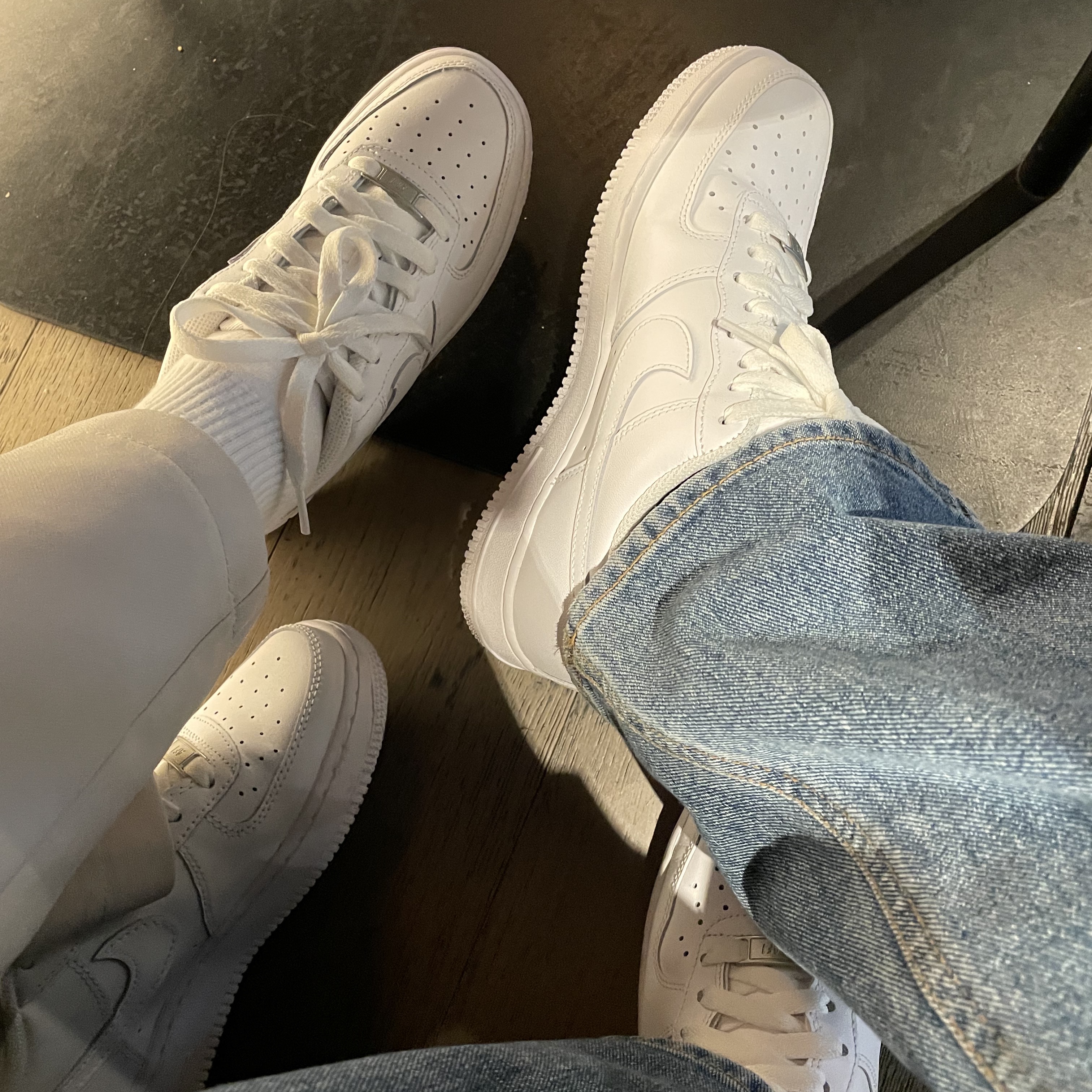 Nike Air Force 1 '07 Low White 착용 스타일