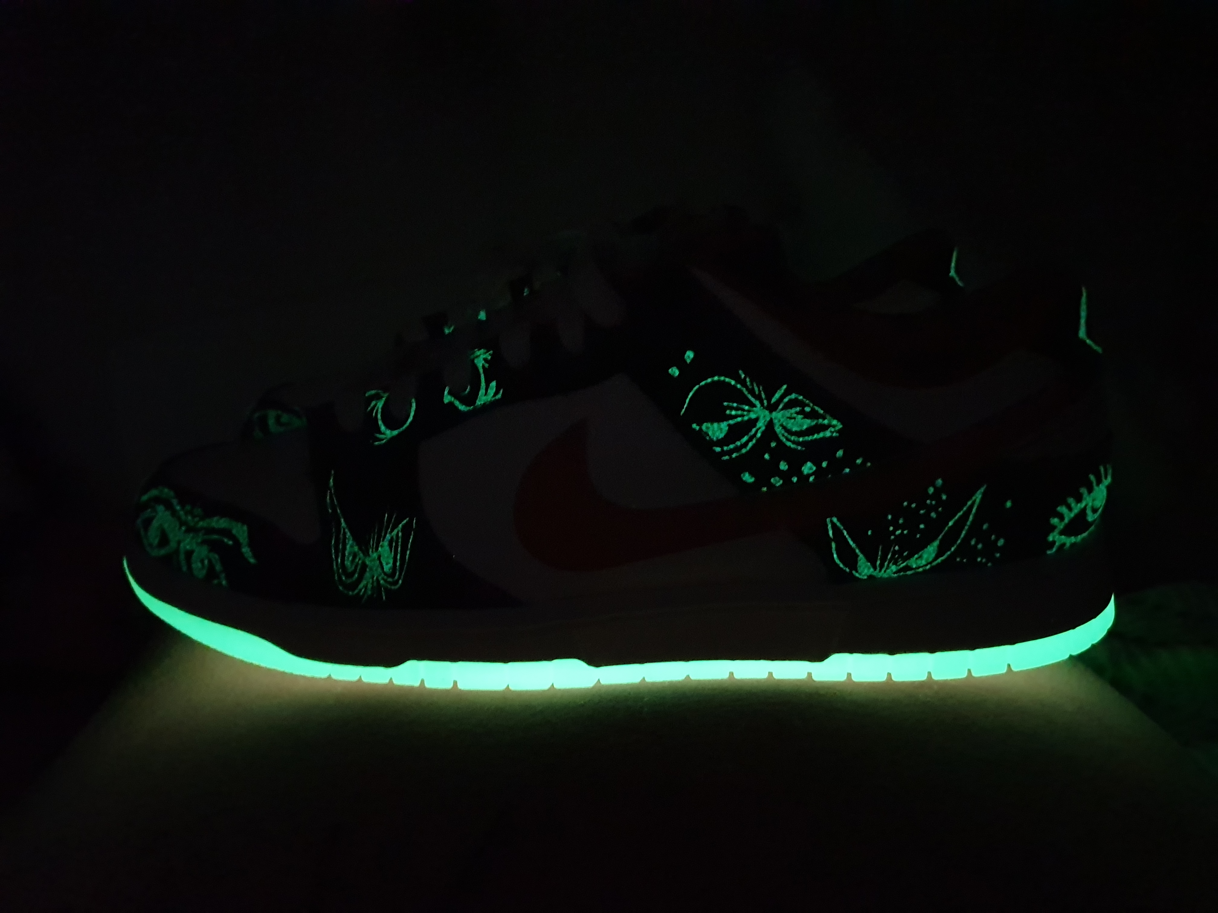 Nike Dunk Low Retro PRM Halloween 착용 스타일 - 3