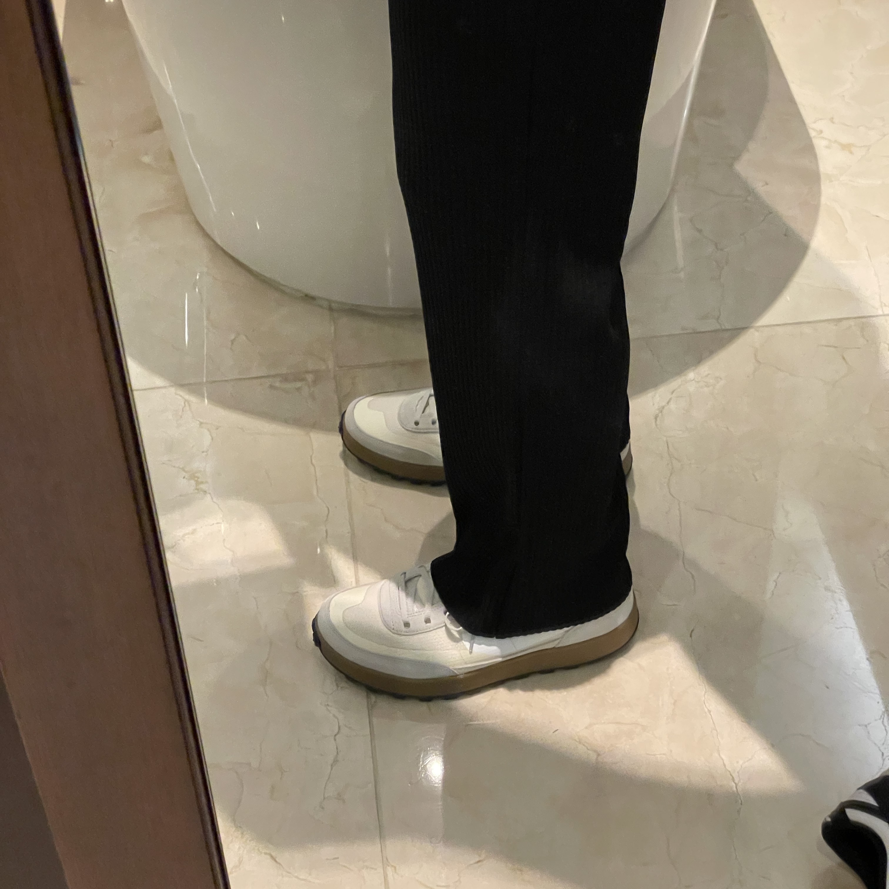 Nike x Tom Sachs General Purpose Shoe Light Cream 착용 스타일 - 3