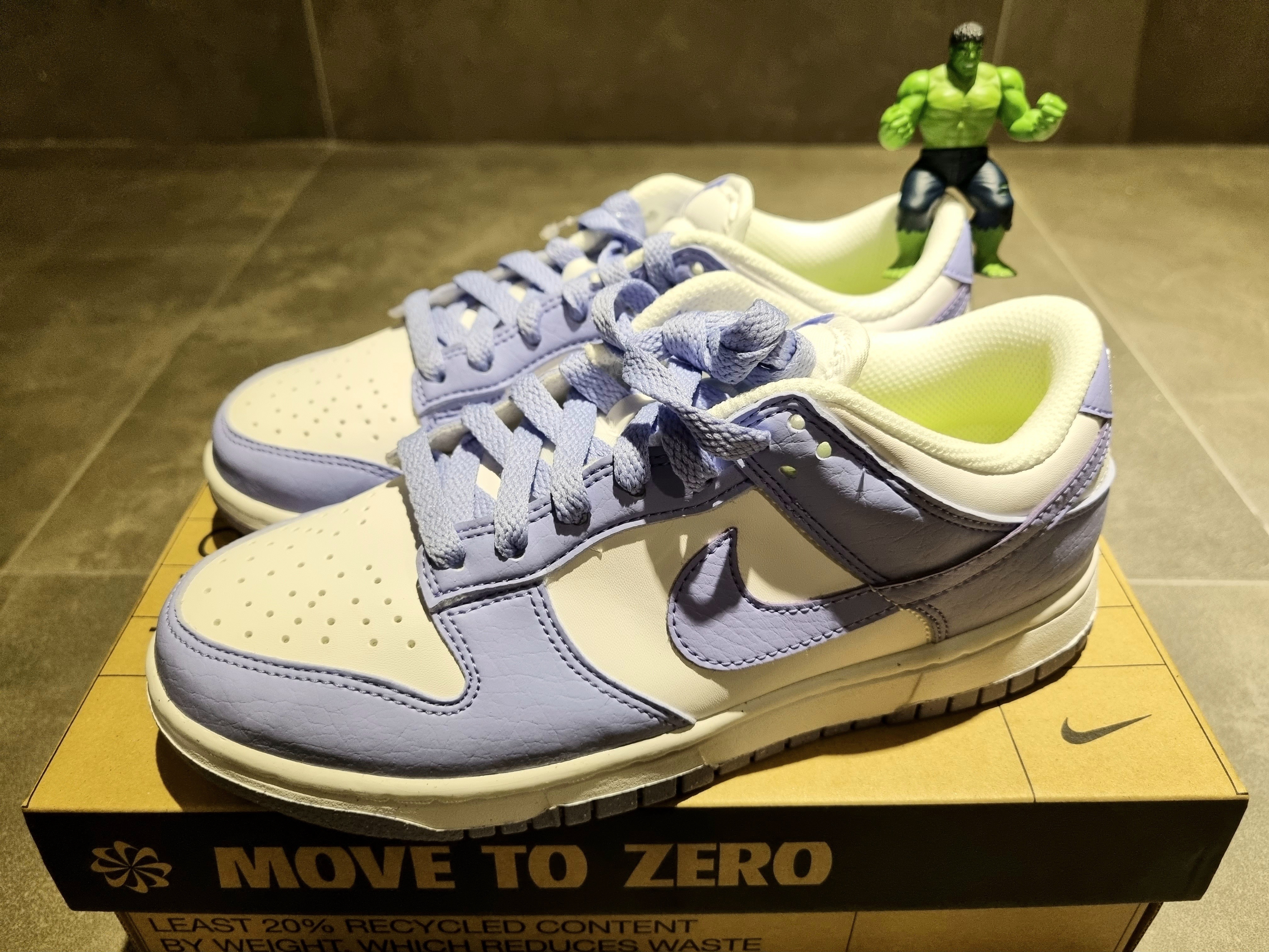 (W) Nike Dunk Low Next Nature Lilac 착용 스타일 - 2