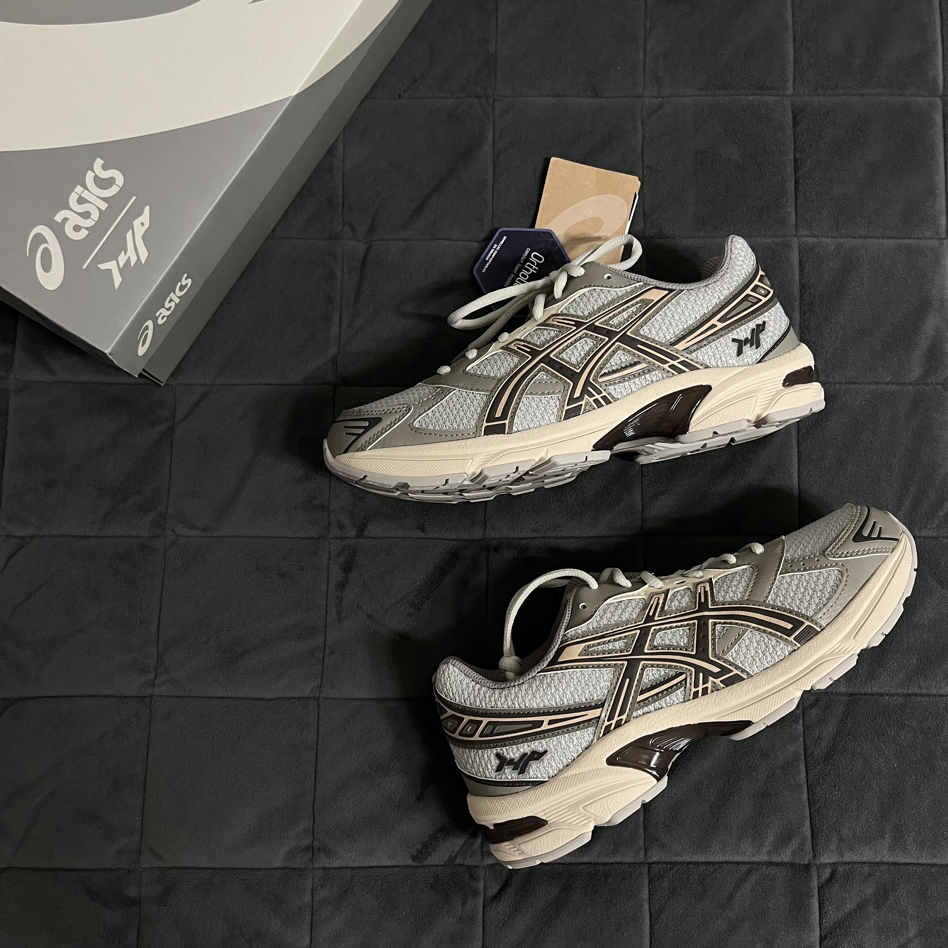 Asics x I4P Gel-1130 Glacier Grey Mink 착용 스타일