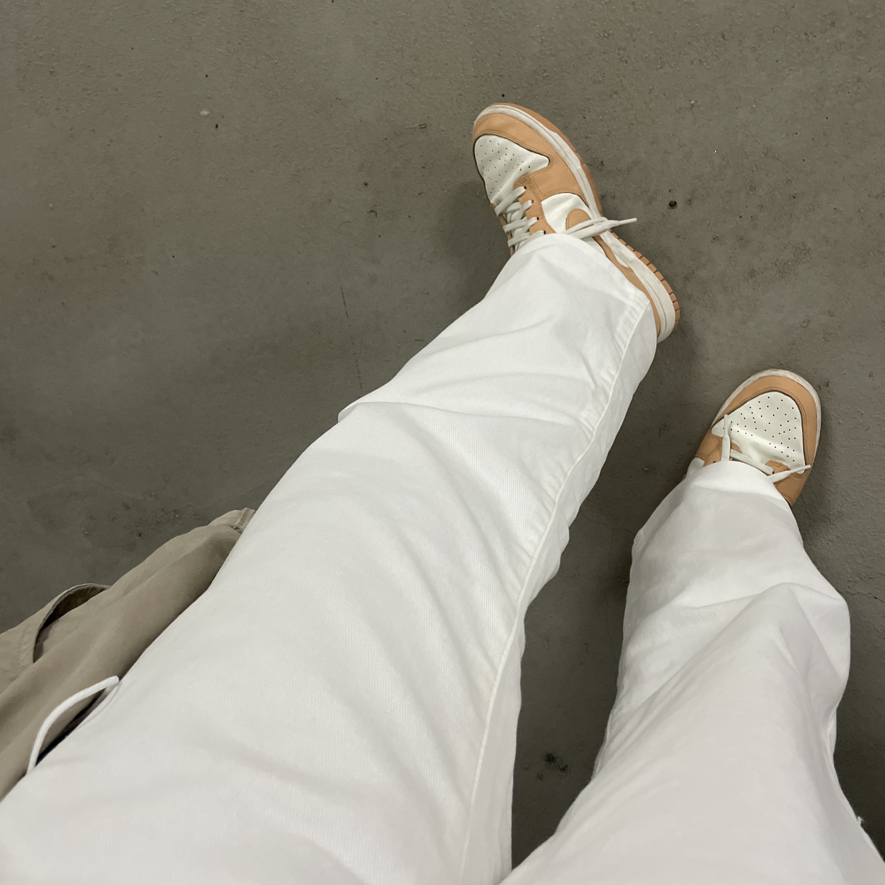 (W) Nike Dunk Low Harvest Moon 착용 스타일