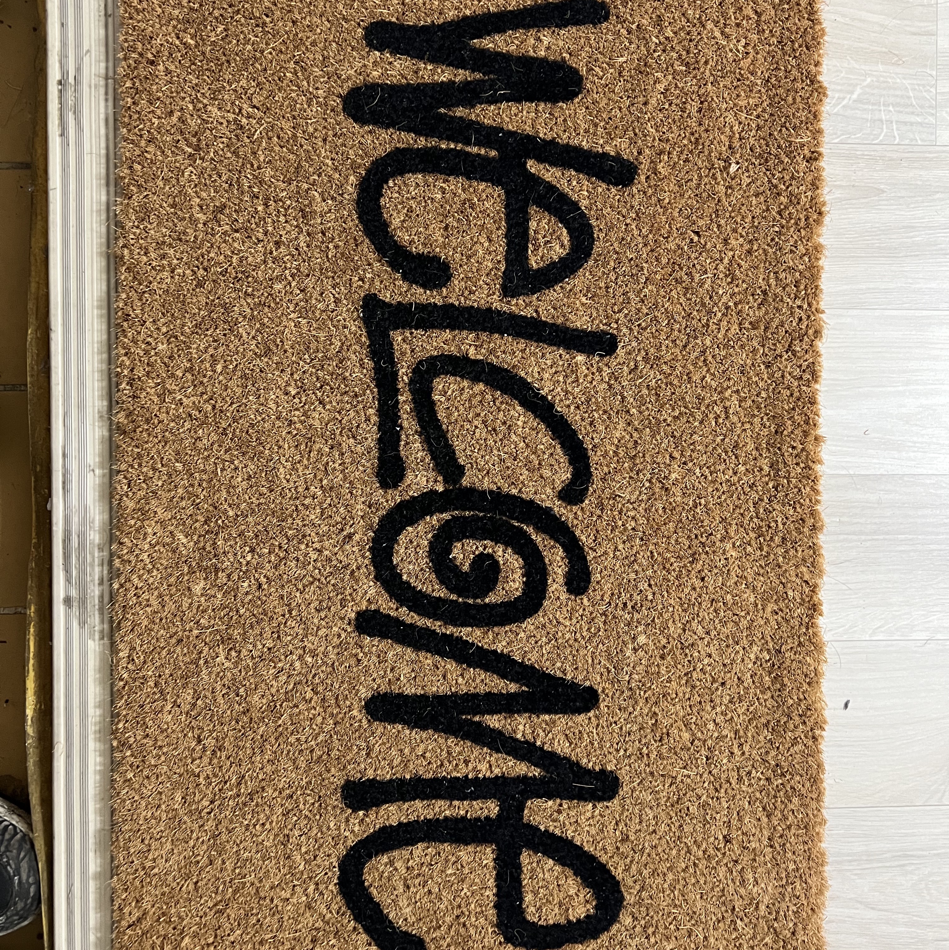 Stussy Welcome Mat Cocoa 착용 스타일