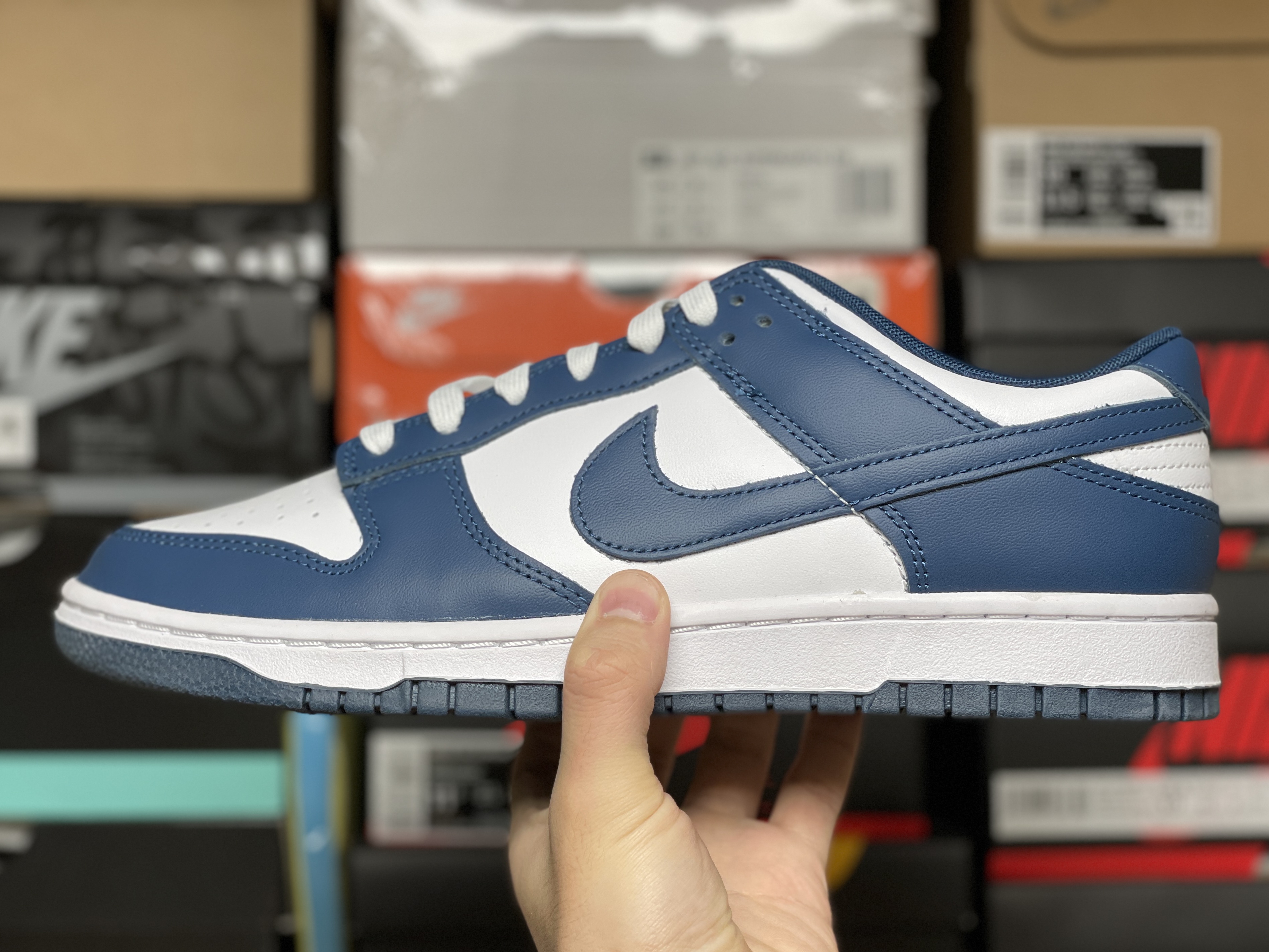 Nike Dunk Low Retro Valerian Blue 착용 스타일