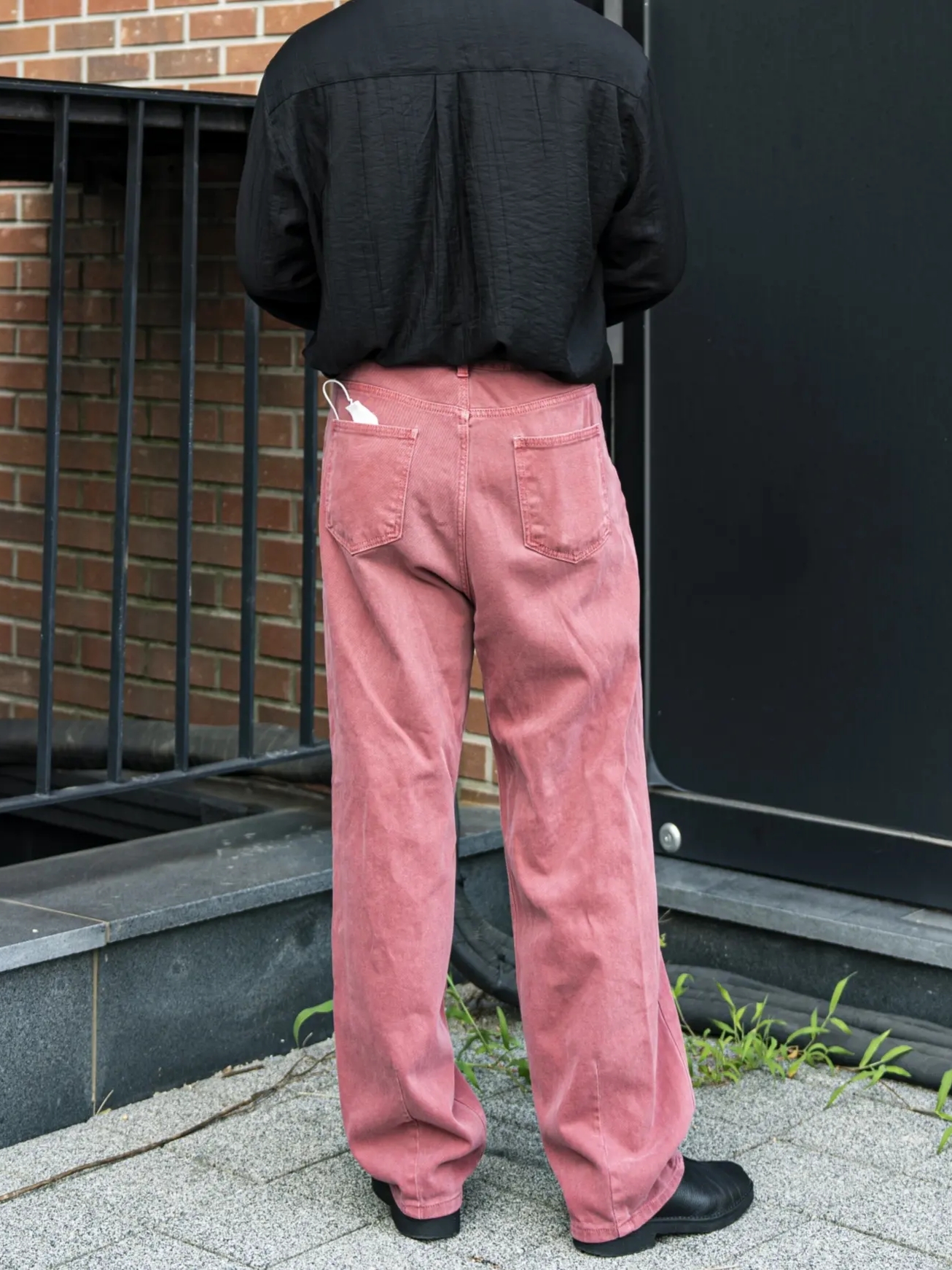 Lemaire Piped Slippers Black 착용 스타일 - 2