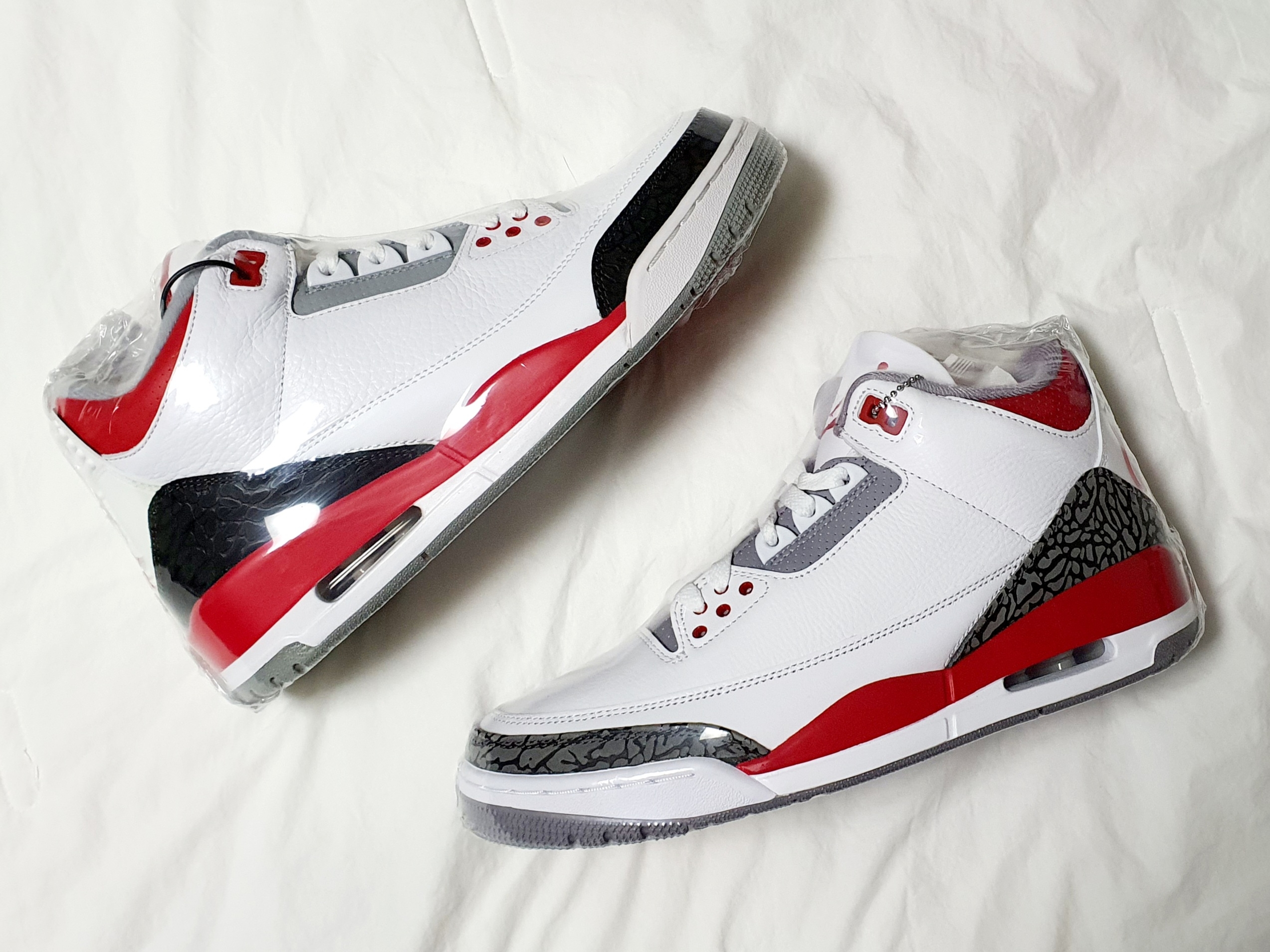 Jordan 3 Retro Fire Red 2013, Jordan 3 Retro Fire Red 2022 착용 스타일 - 5