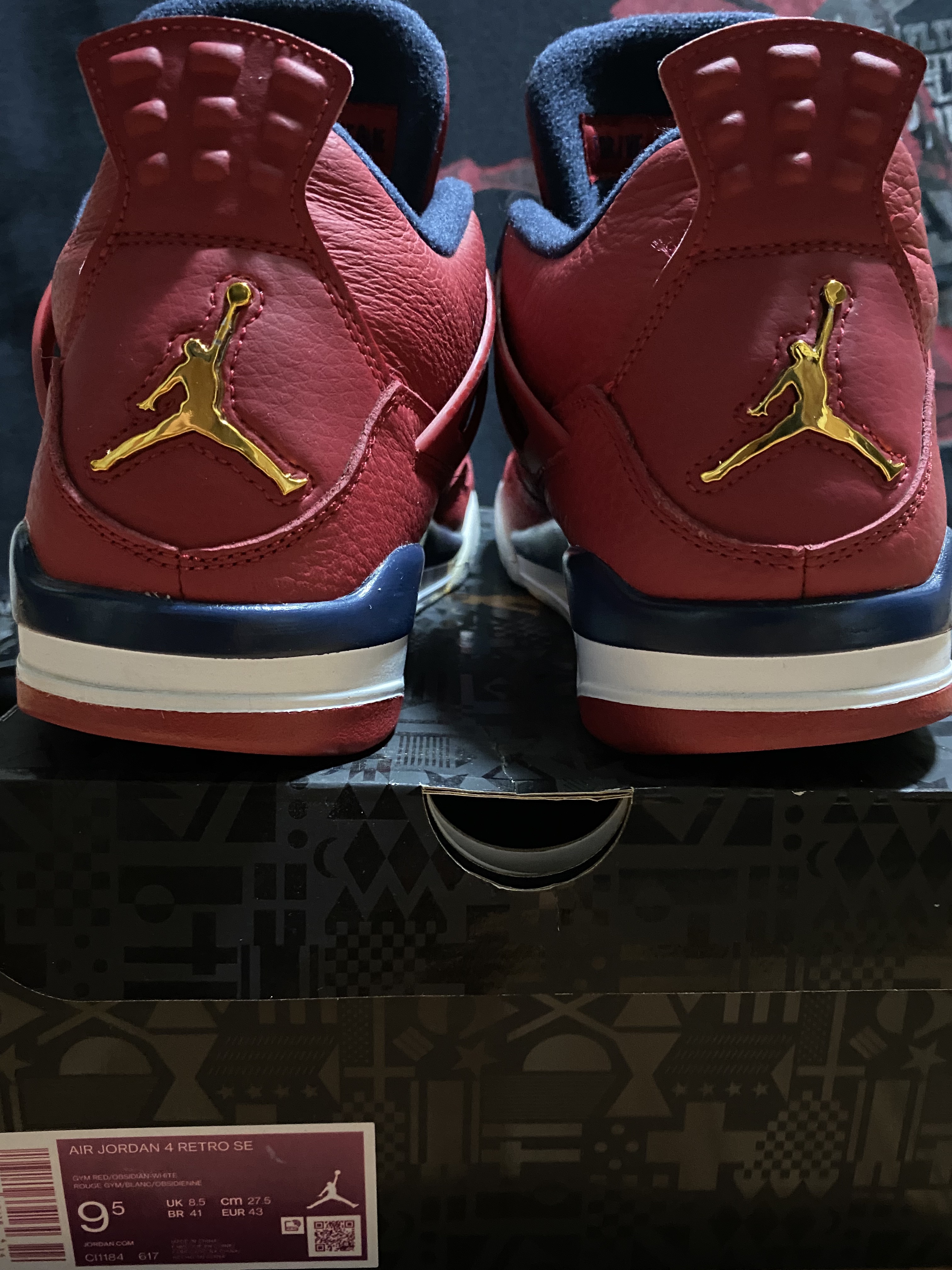 Jordan 4 Retro Fiba 2019 착용 스타일 - 2