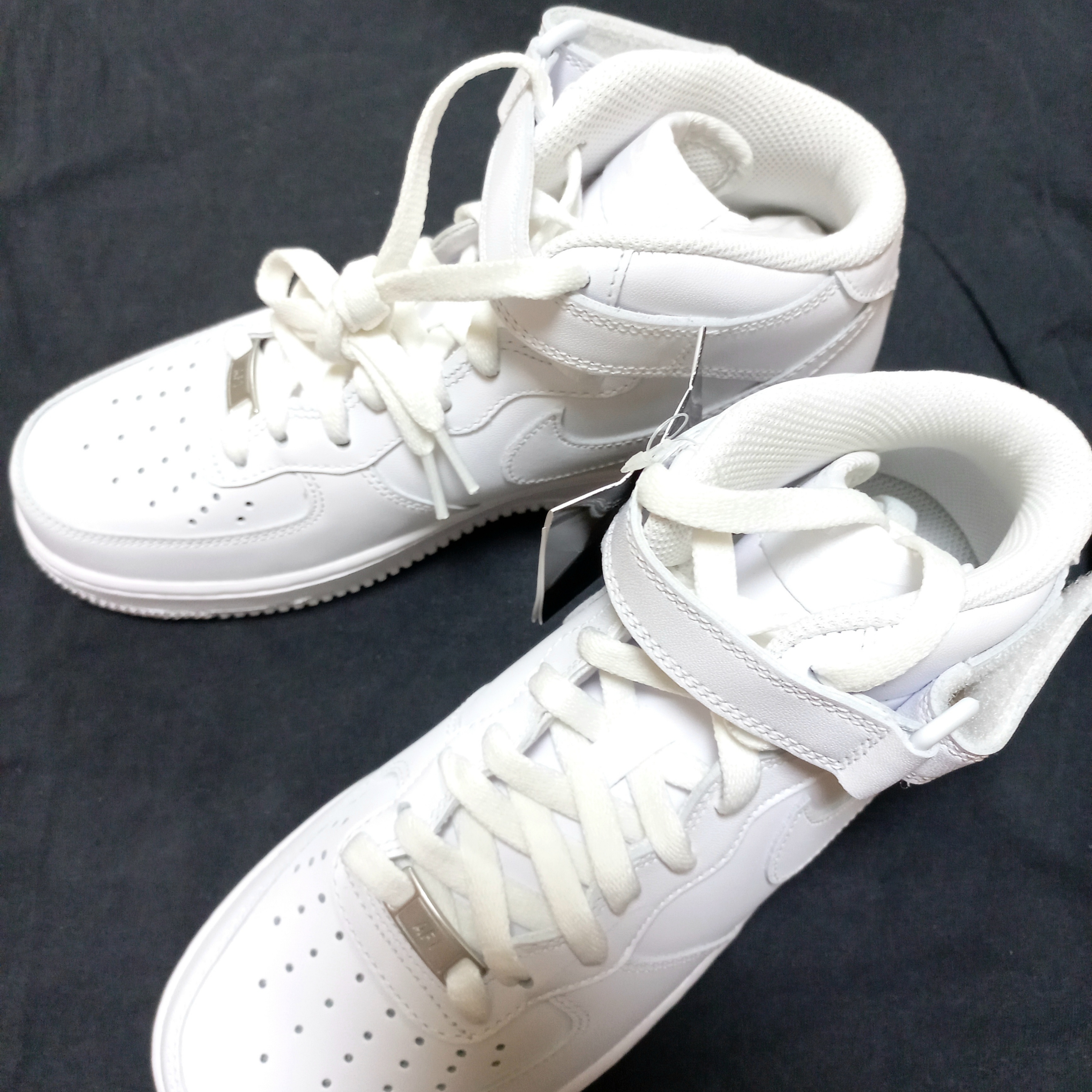 Nike Air Force 1 Mid '07 White 착용 스타일