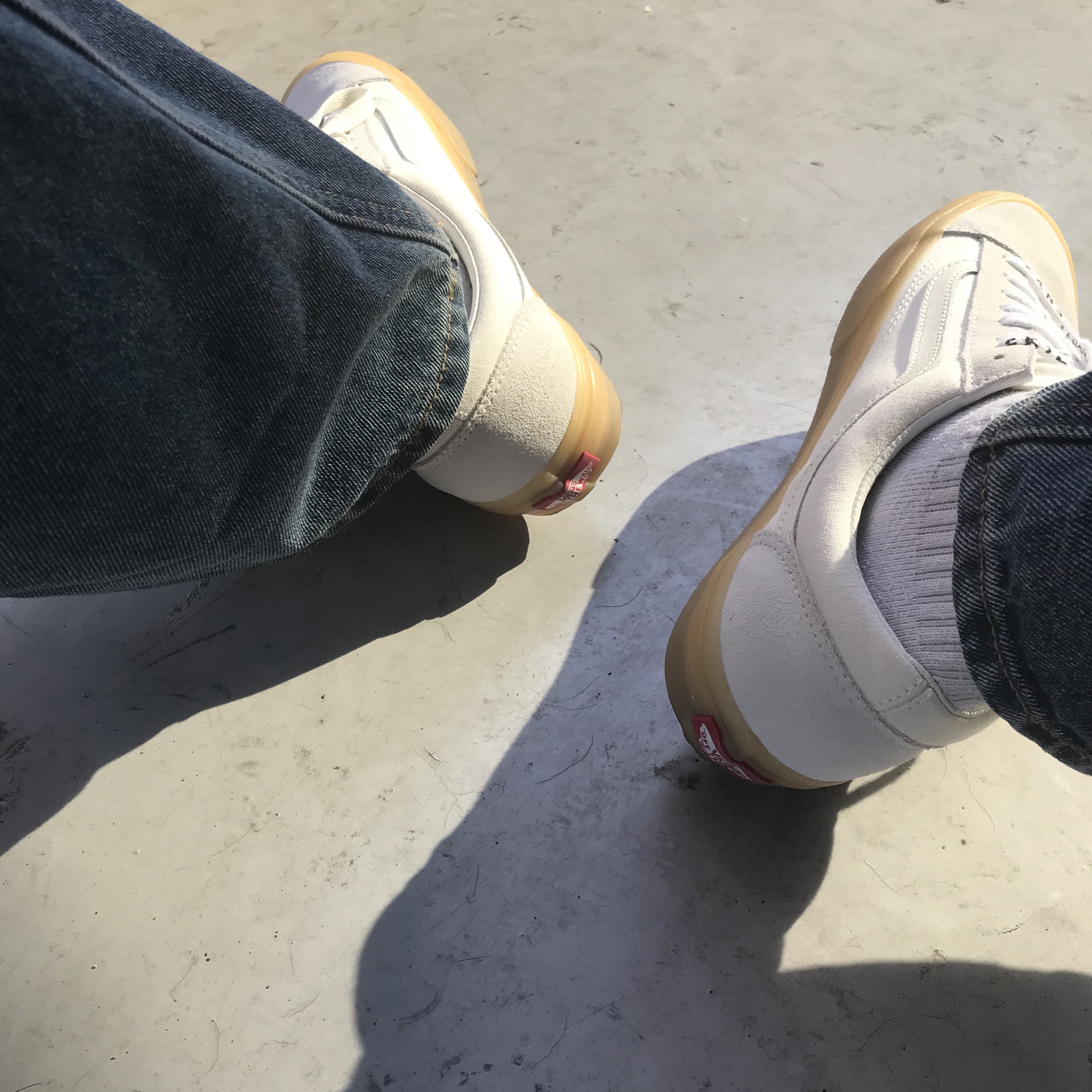 Vans Style 36 Cream White Gum 착용 스타일 - 2
