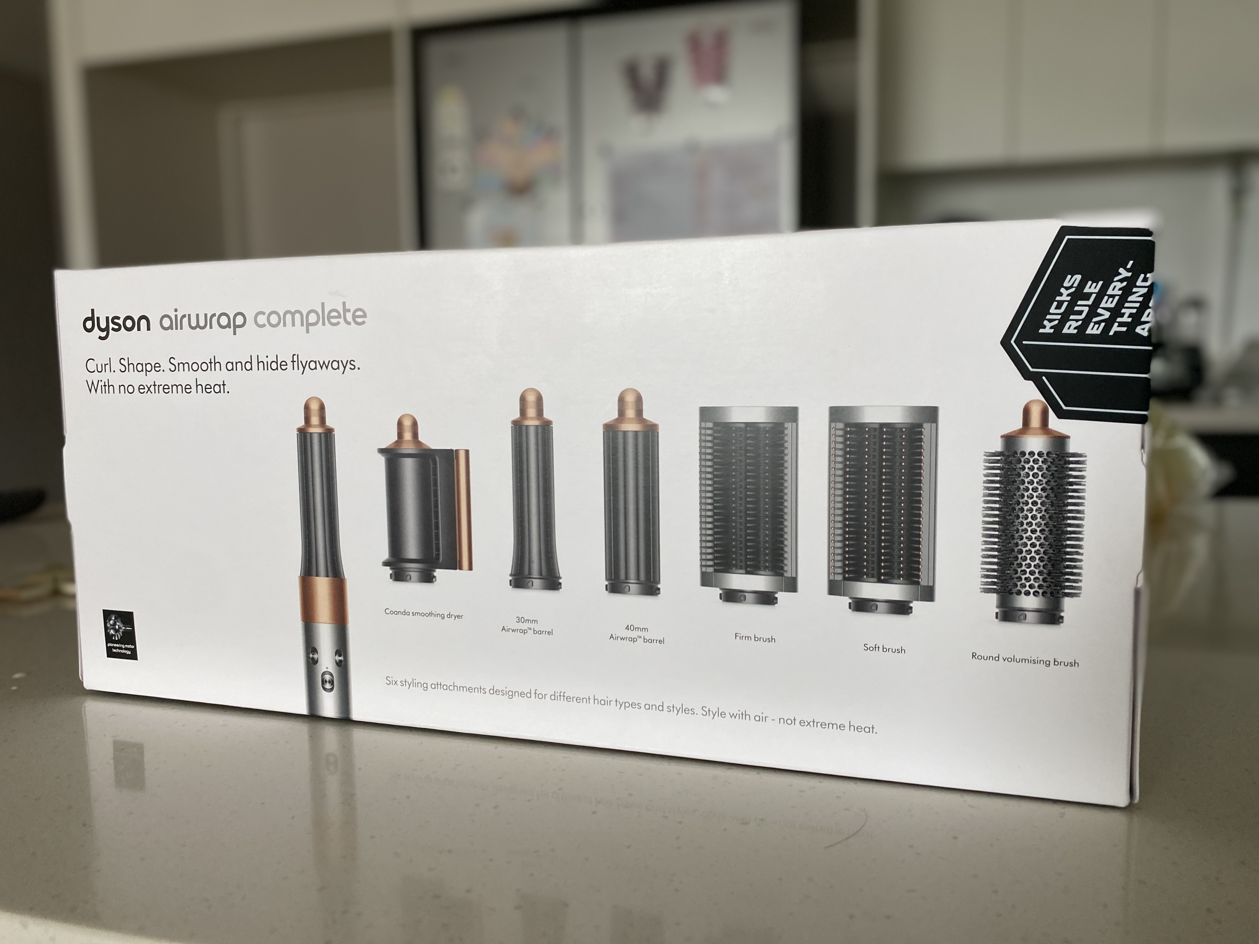 Dyson Airwrap Multi Styler Complete Nickel Copper (Korean Ver.) 착용 스타일