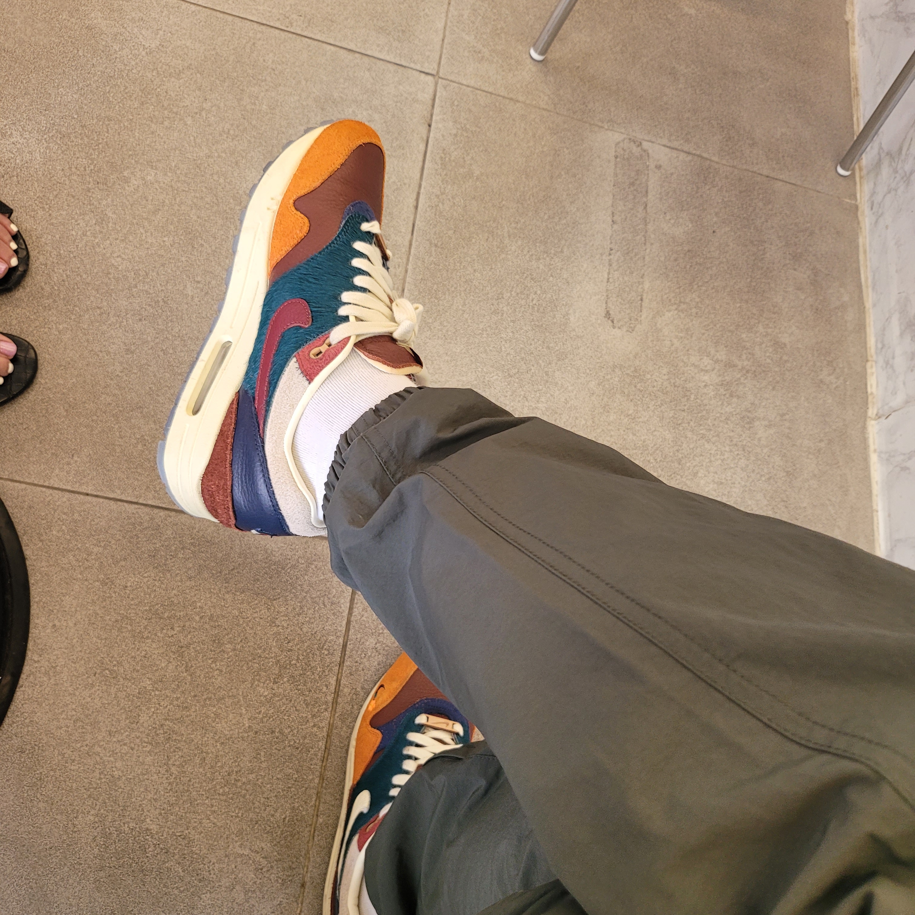 Nike x Kasina Air Max 1 SP Won-Ang Orange 착용 스타일