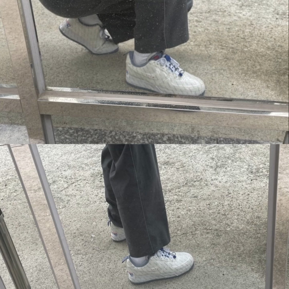 Nike Air Force 1 Low Experimental Postal Ghost 착용 스타일 - 2