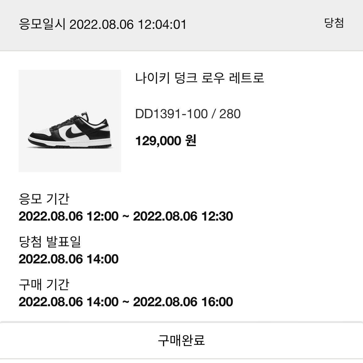 Nike Dunk Low Retro Black 착용 스타일