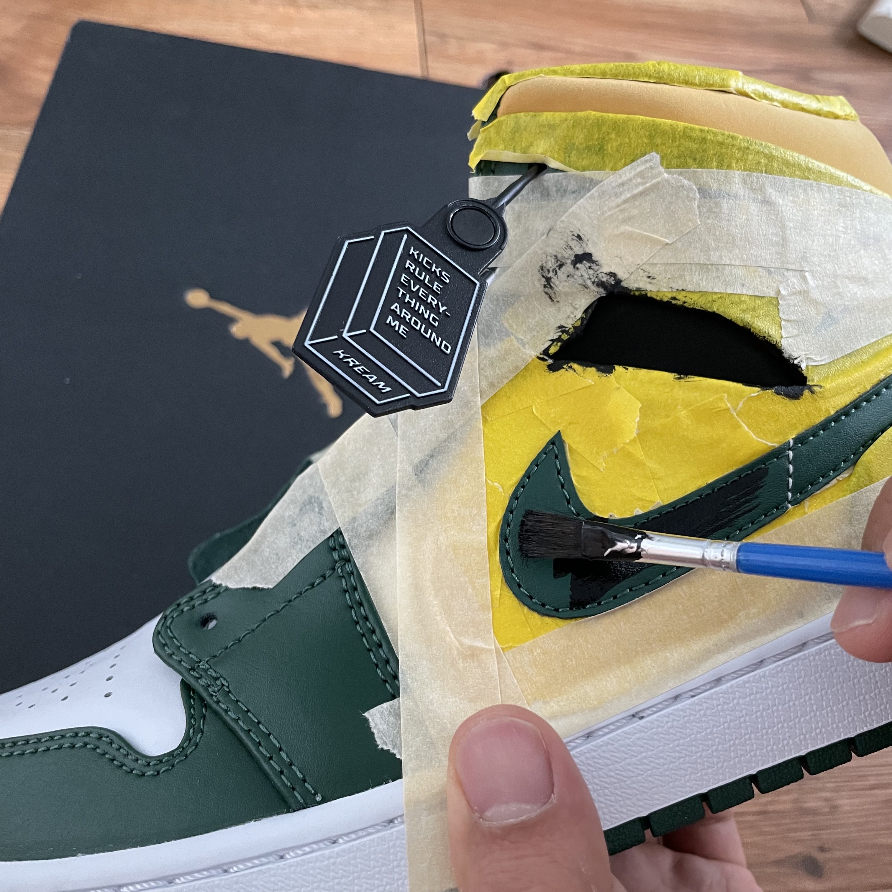 Jordan 1 Mid Sonics 2021 착용 스타일 - 1