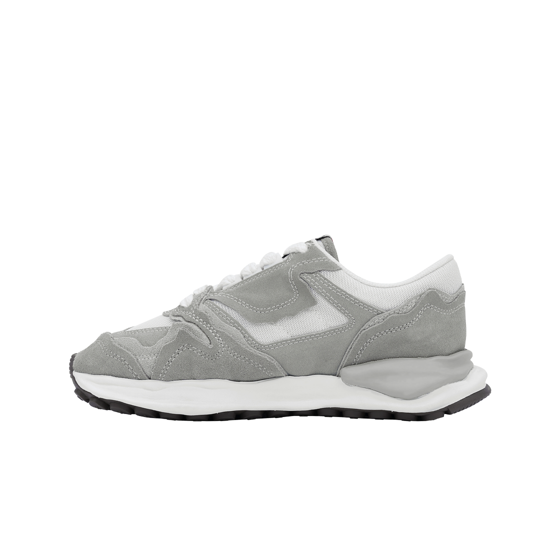 메종 미하라 야스히로 OG 솔 브로큰 디테일 러닝 스니커즈 화이트(Maison Mihara Yasuhiro OG Sole Broken Detail Running Sneakers White) - 2
