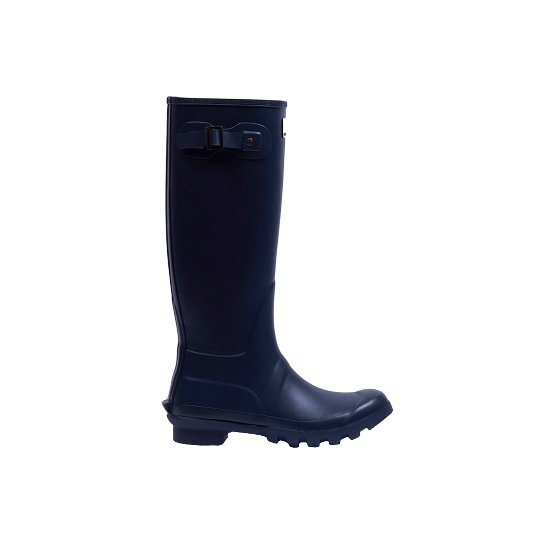 (W) Barbour Bede Wellington Boots Navy 상세 이미지 1