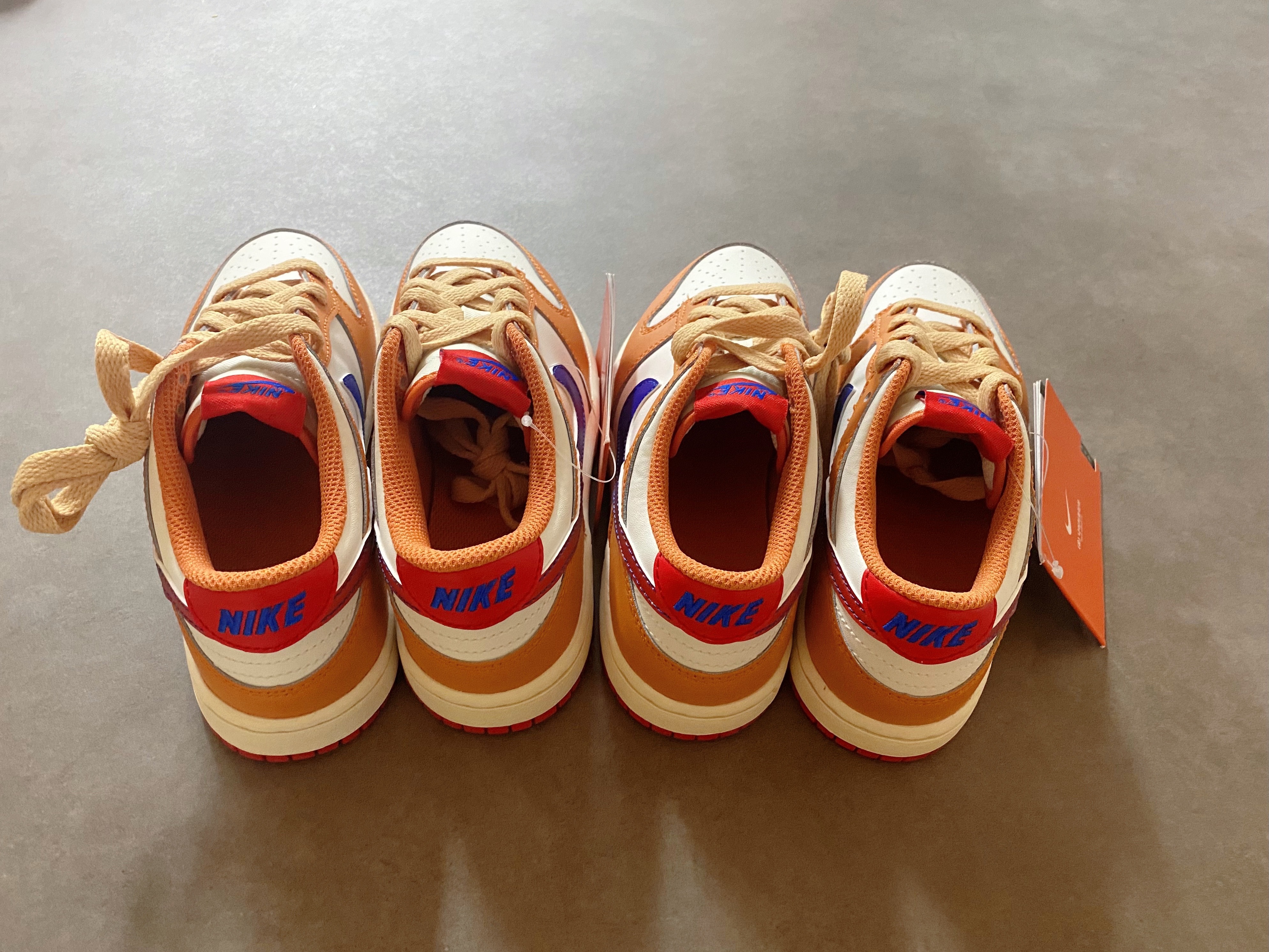 (PS) Nike Dunk Low Hot Curry and Game Royal 착용 스타일 - 2