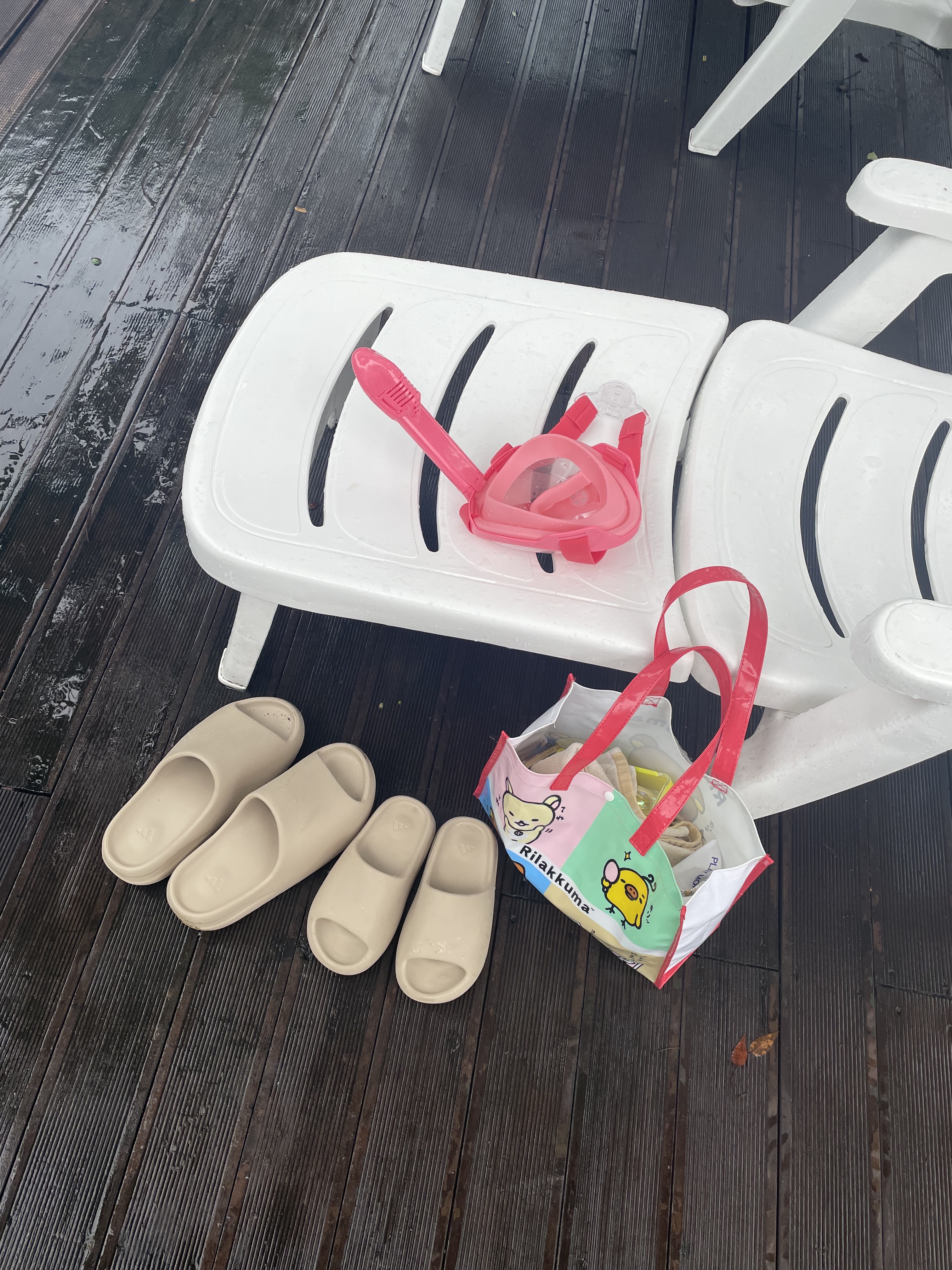 Adidas Yeezy Slide Pure - Re-Release Ver. 착용 스타일