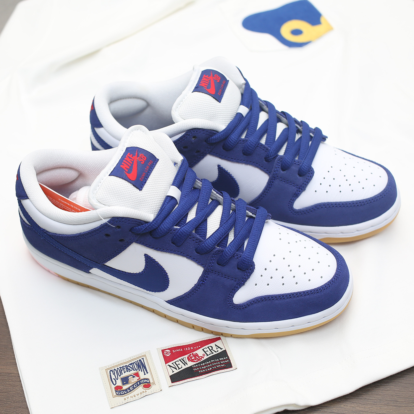 Nike SB Dunk Low Pro Premium Deep Royal Blue 착용 스타일 - 3