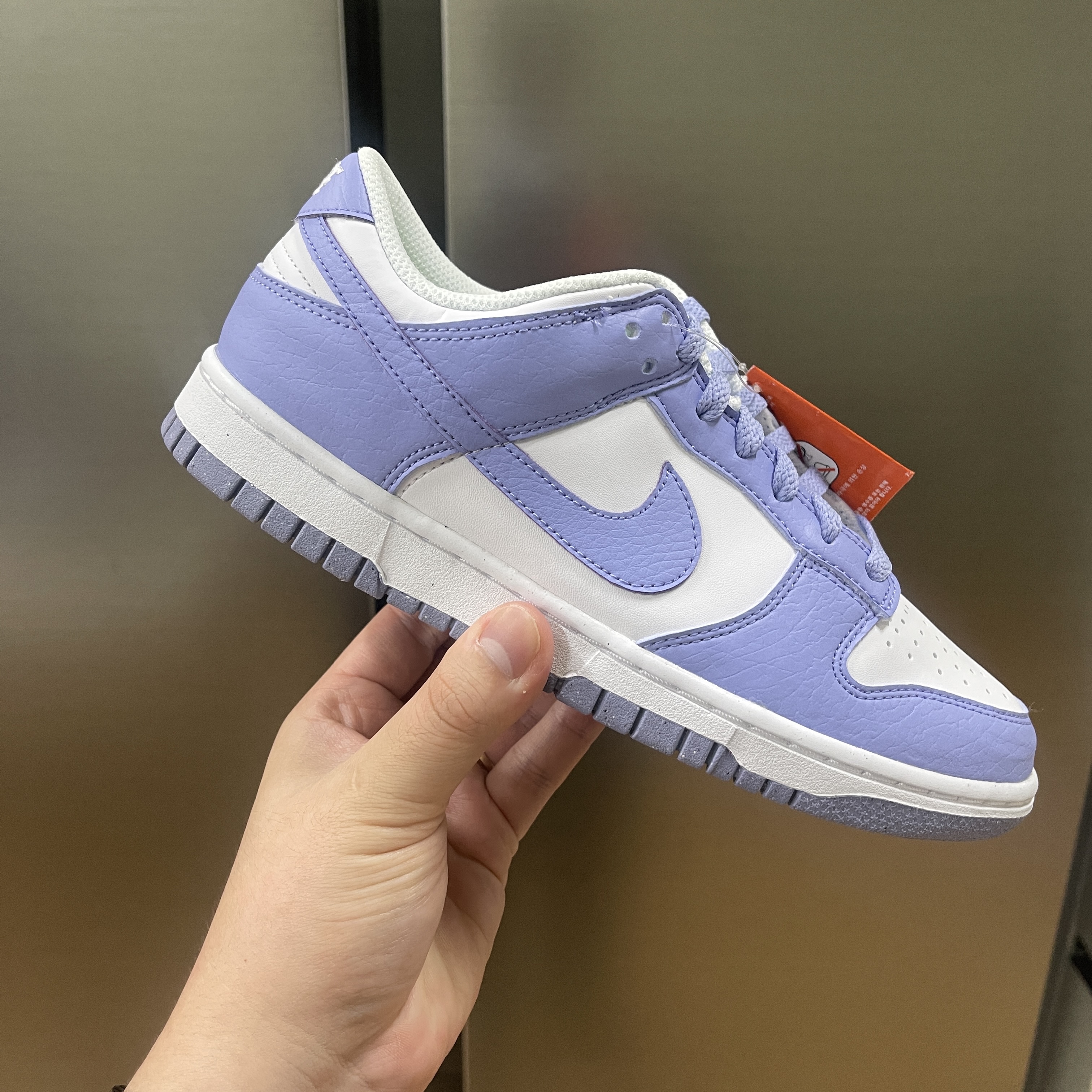 (W) Nike Dunk Low Next Nature Lilac 착용 스타일 - 2