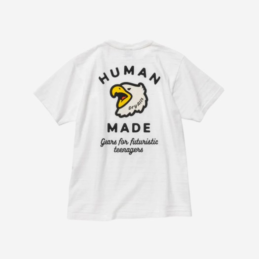 휴먼 메이드 포켓 티셔츠 #1 화이트