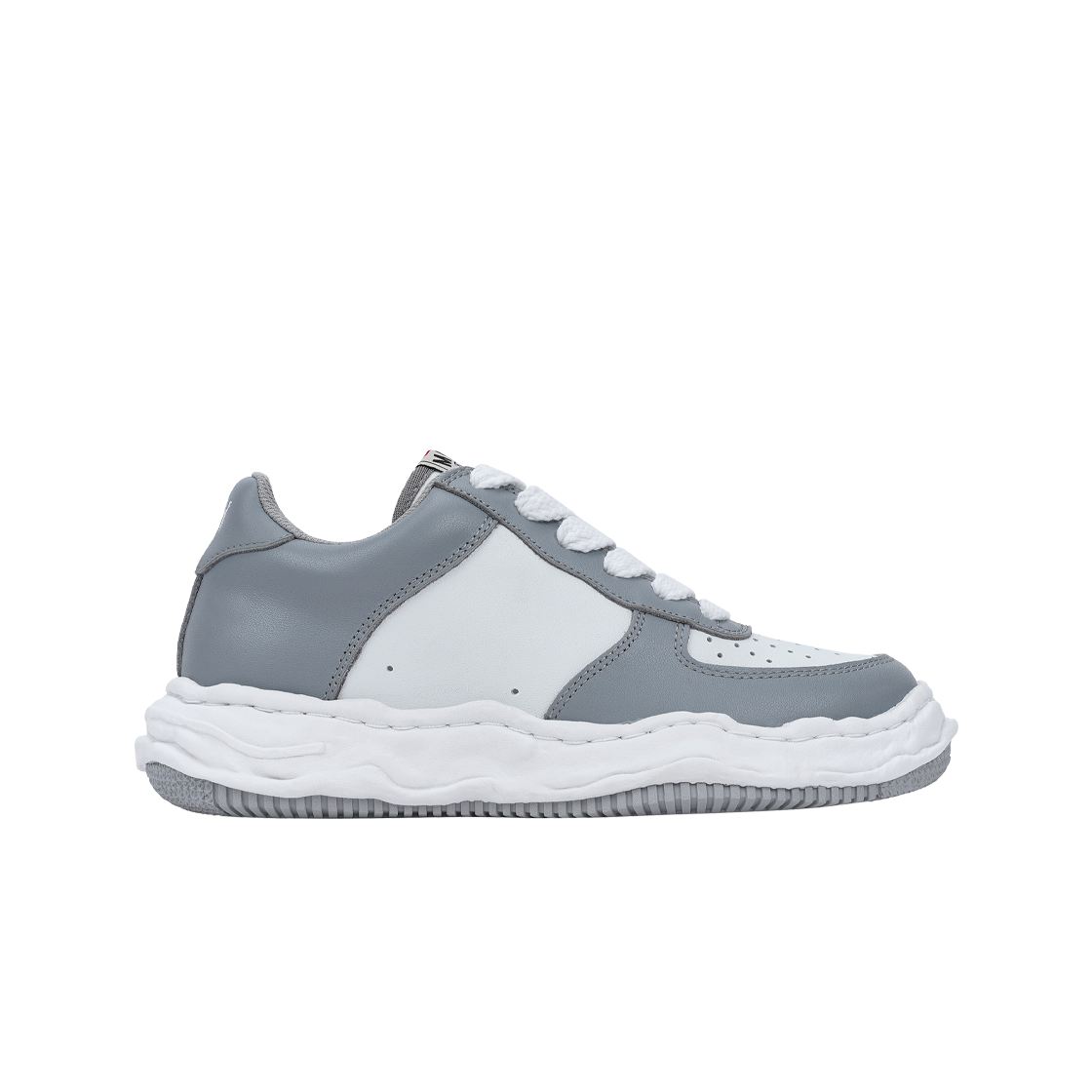 메종 미하라 야스히로 웨인 OG 솔 레더 로우탑 스니커즈 그레이 화이트(Maison Mihara Yasuhiro Wayne OG Sole Leather Low-top Sneakers Gray White)