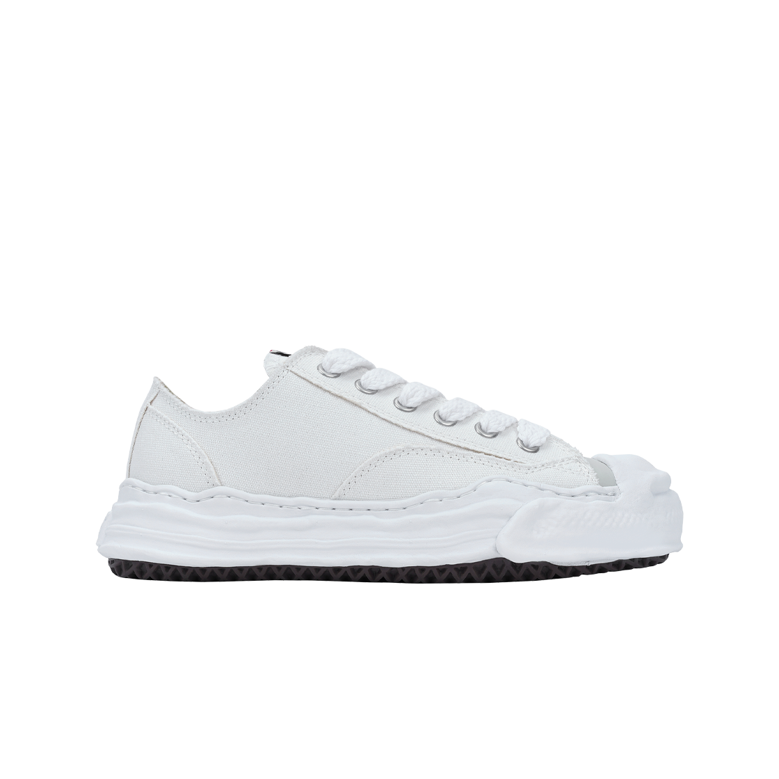메종 미하라 야스히로 행크 OG 솔 캔버스 로우탑 스니커즈 화이트(Maison Mihara Yasuhiro Hank OG Sole Canvas Low-top Sneakers White)