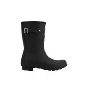 (W) Hunter Original Short Rain Boots Black