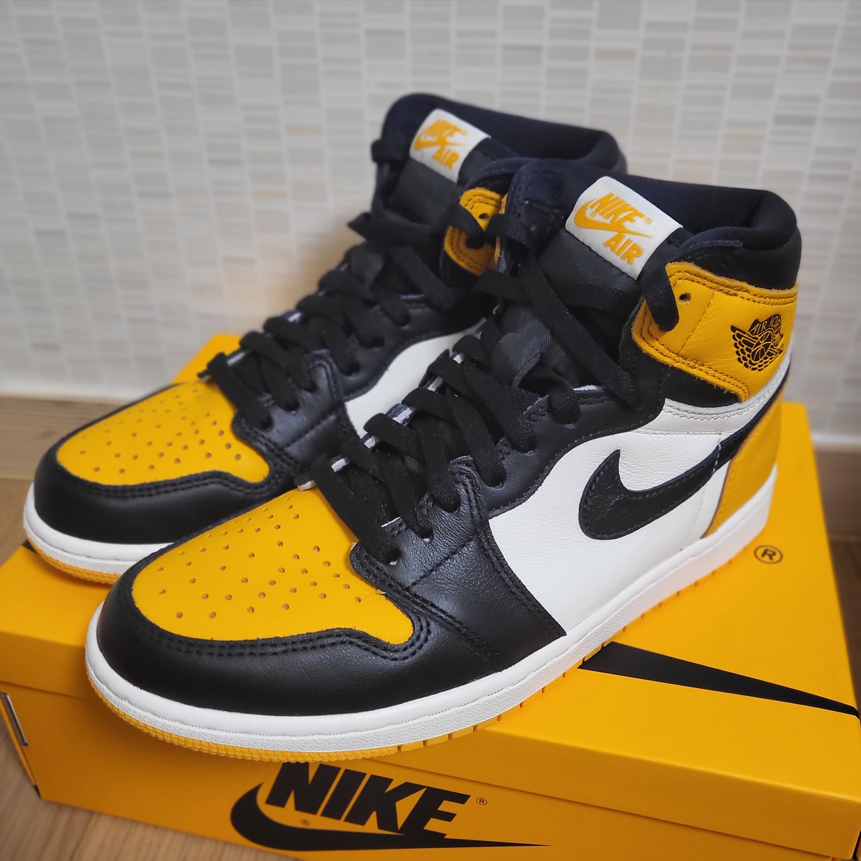 Jordan 1 Retro High OG Taxi 착용 스타일