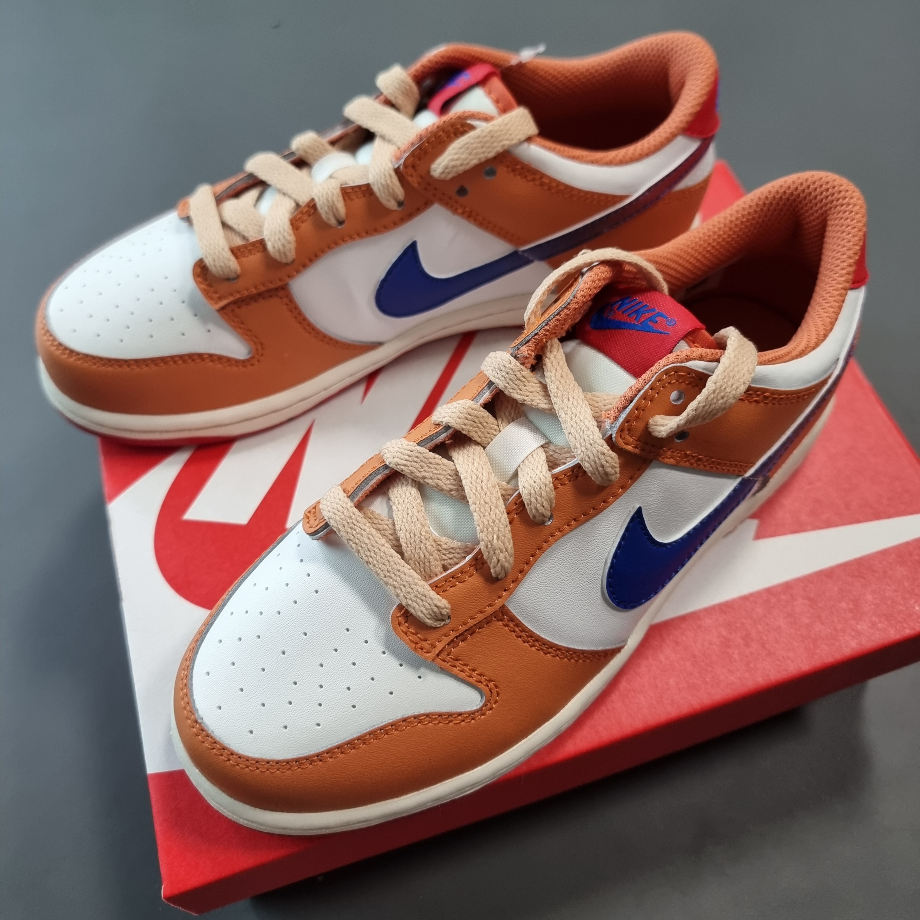 (PS) Nike Dunk Low Hot Curry and Game Royal 착용 스타일 - 1