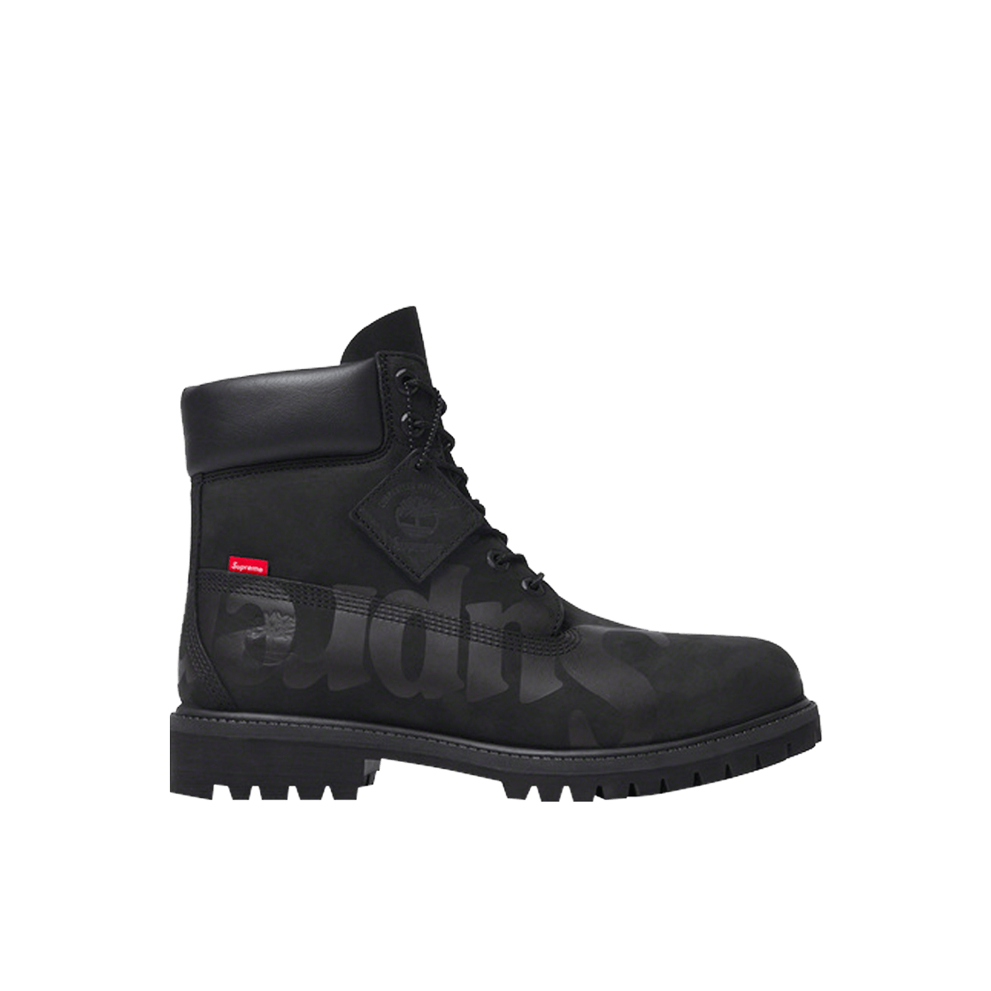 Timberland x Supreme 6 Inch Boot Black 상세 이미지 1