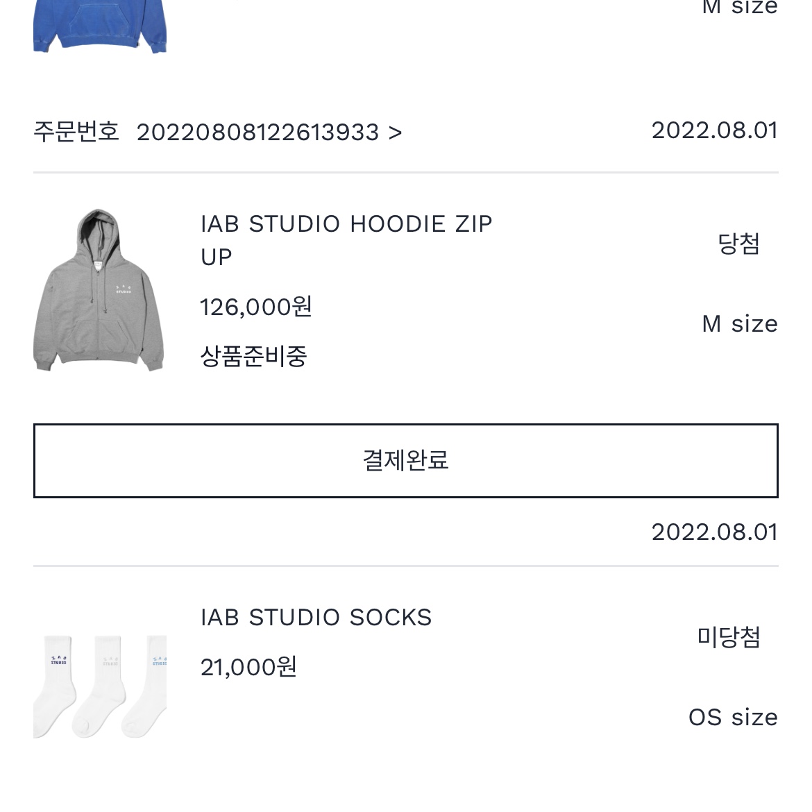 IAB Studio Zip-Up Hoodie Gray - 22FW 착용 스타일