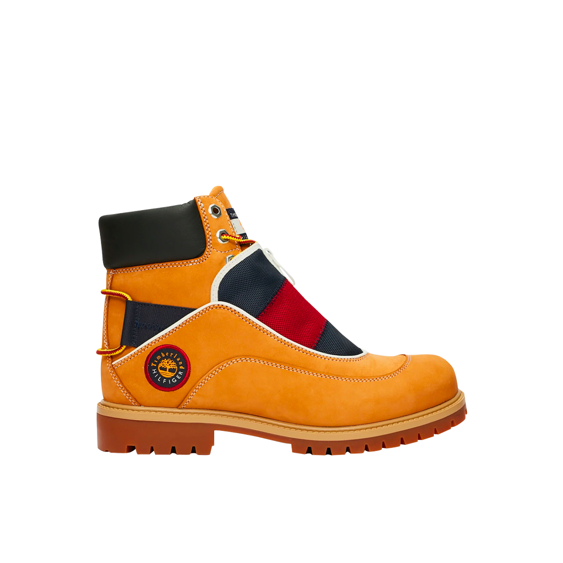 팀버랜드 x 타미 힐피거 6인치 리믹스 부츠 위트 브라운 - 와이드(Timberland x Tommy Hilfiger 6 Inch Remix Boots Wheat Brown - Wide)