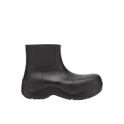 (W) Bottega Veneta Puddle Ankle Boots Black