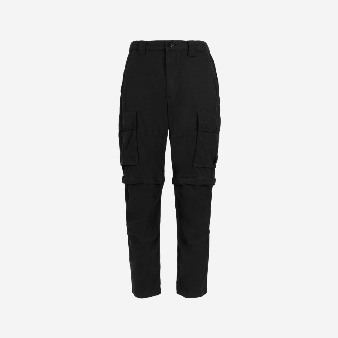 C.P. Company Flatt Nylon Cargo Pants Black - 22SS 상세 이미지 1